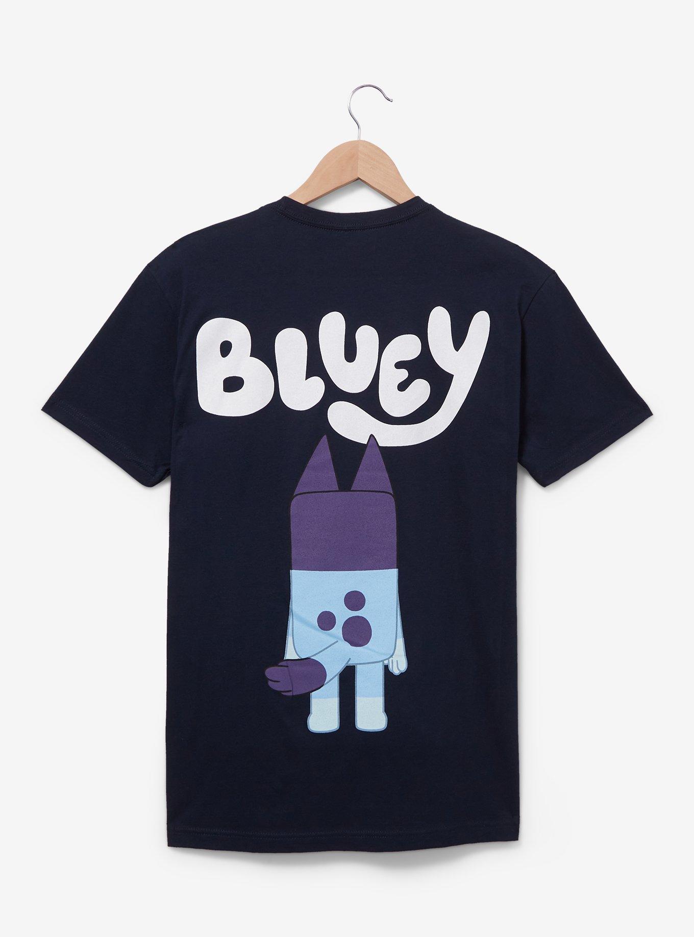 Bluey Graphic T-Shirt &mdash; BoxLunch Exclusive, BLUE, alternate