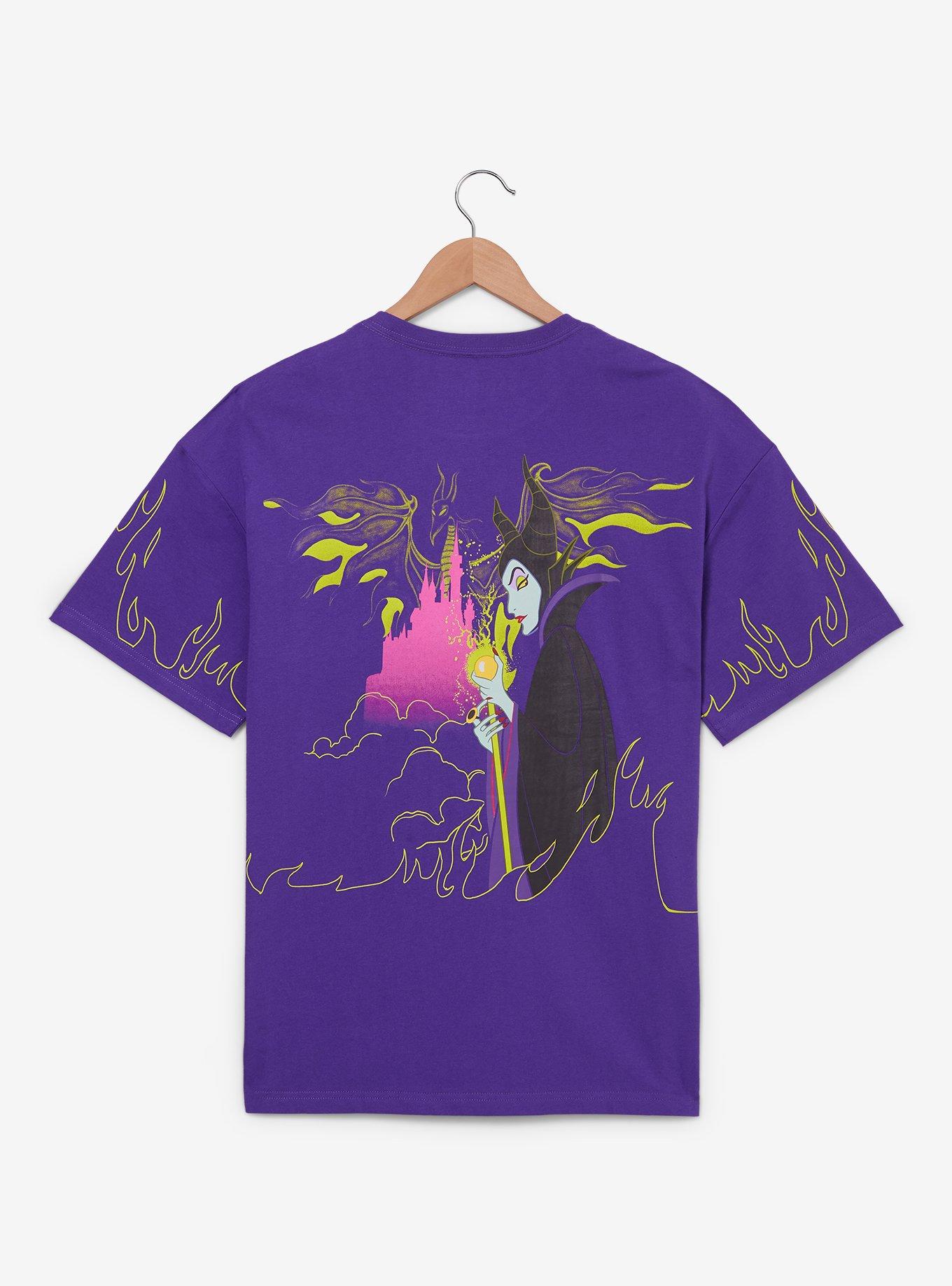 Disney Sleeping Beauty Maleficent Flames T-Shirt - BoxLunch Exclusive, , hi-res