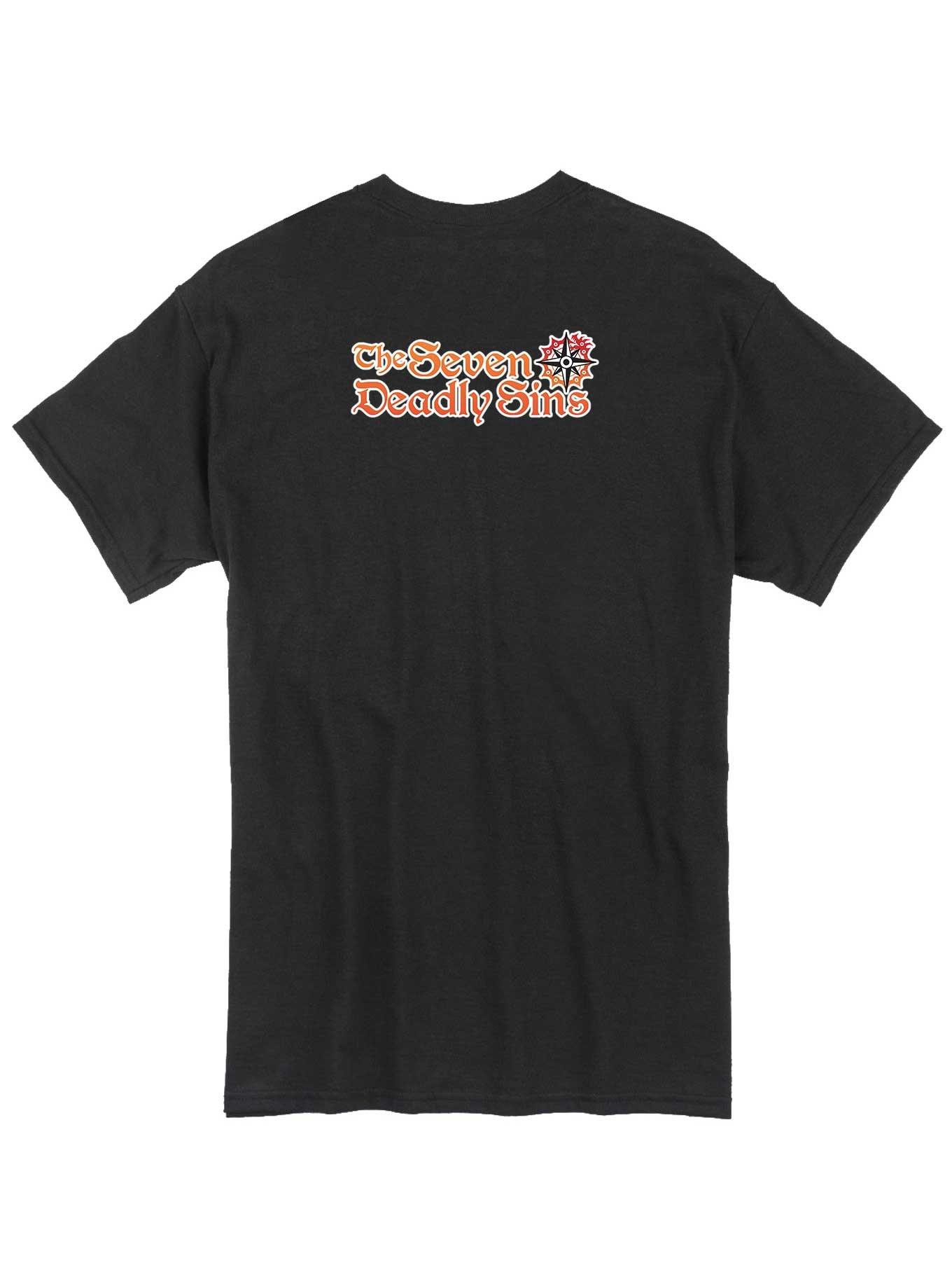 Seven Deadly Sins Chibi Characters T-Shirt, , alternate