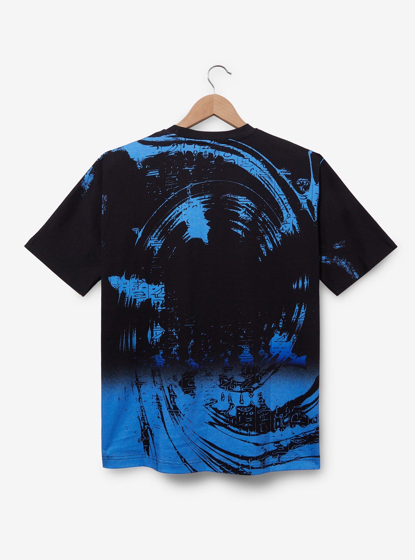 Yu-Gi-Oh! Blue-Eyes White Dragon Jumbo Print T-Shirt &mdash; BoxLunch Exclusive, BLUE BLACK, alternate