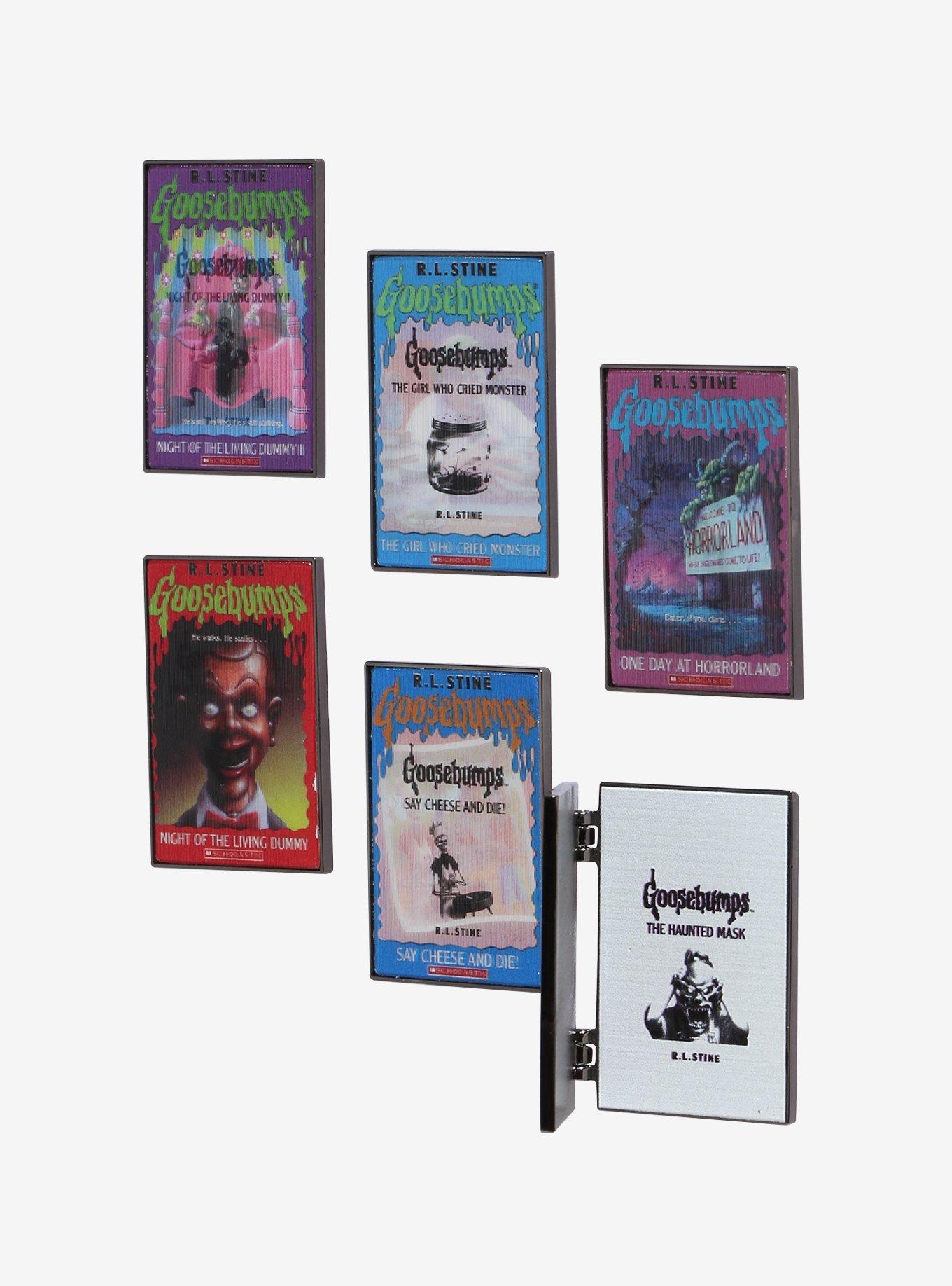 Loungefly Goosebumps Lenticular Book Blind Box Enamel Pin, , hi-res