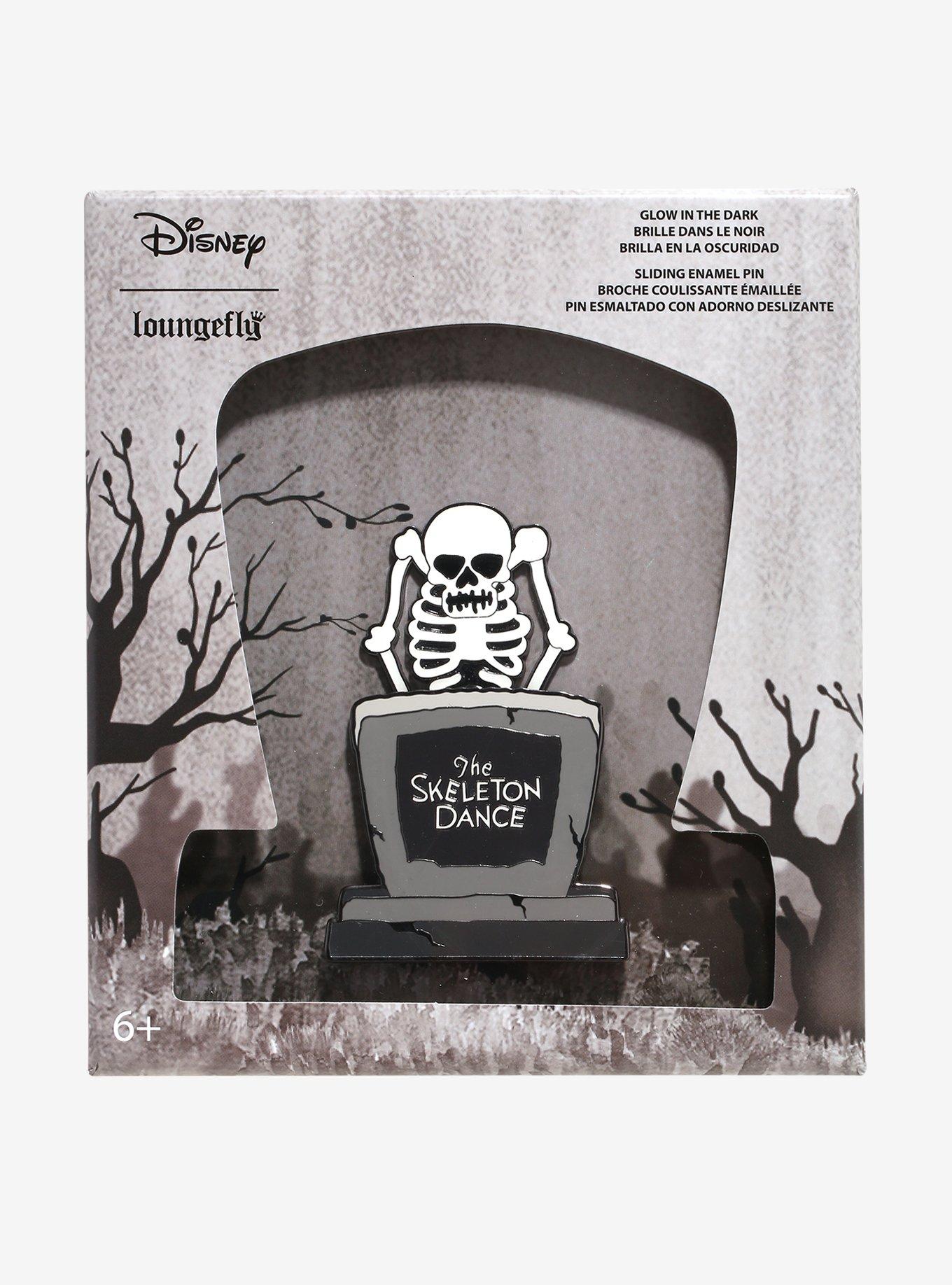 Disney The Skeleton Dance Sliding Enamel Pin