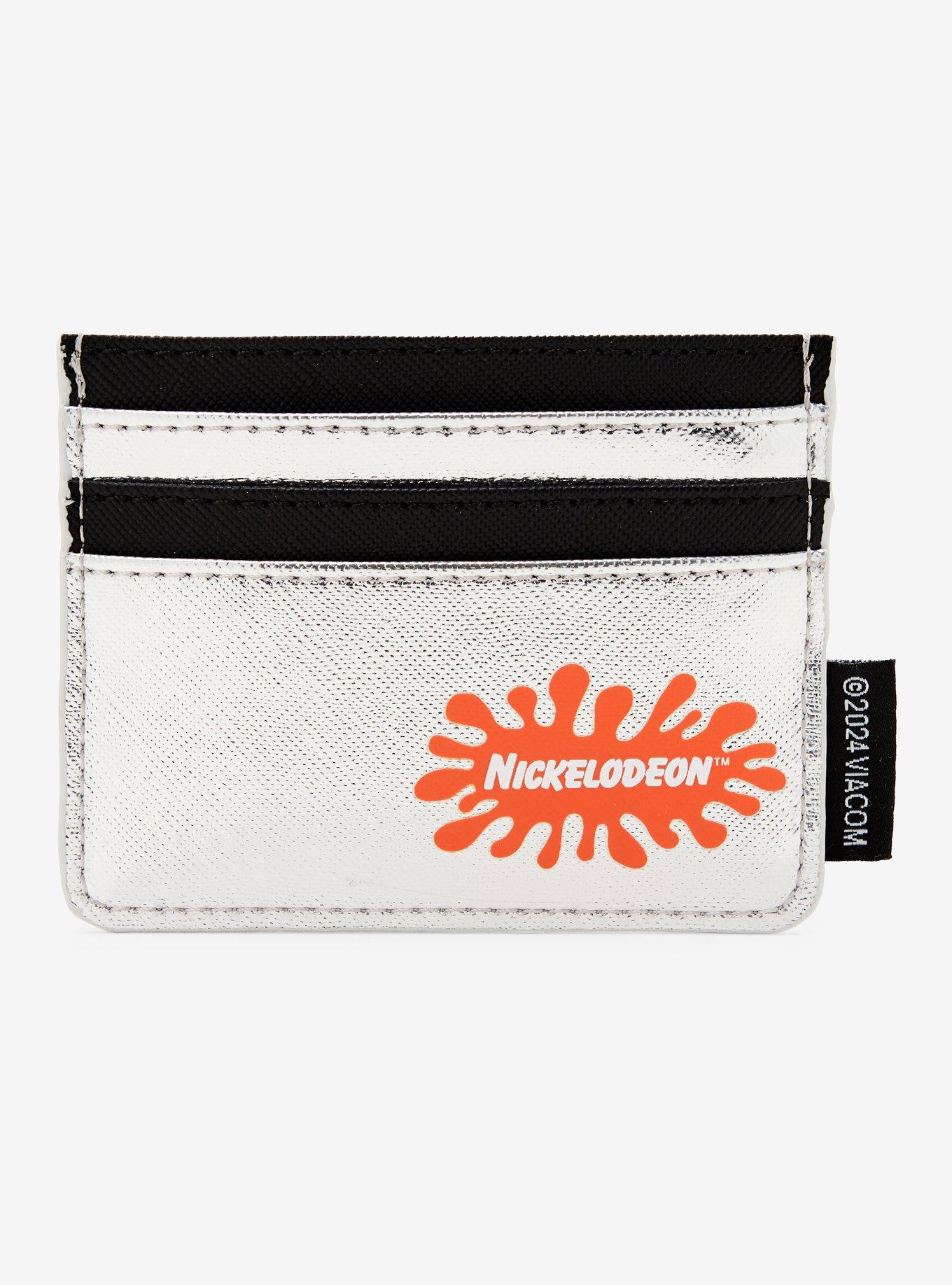 Loungefly Nickelodeon Retro TV Silver Cardholder, , alternate