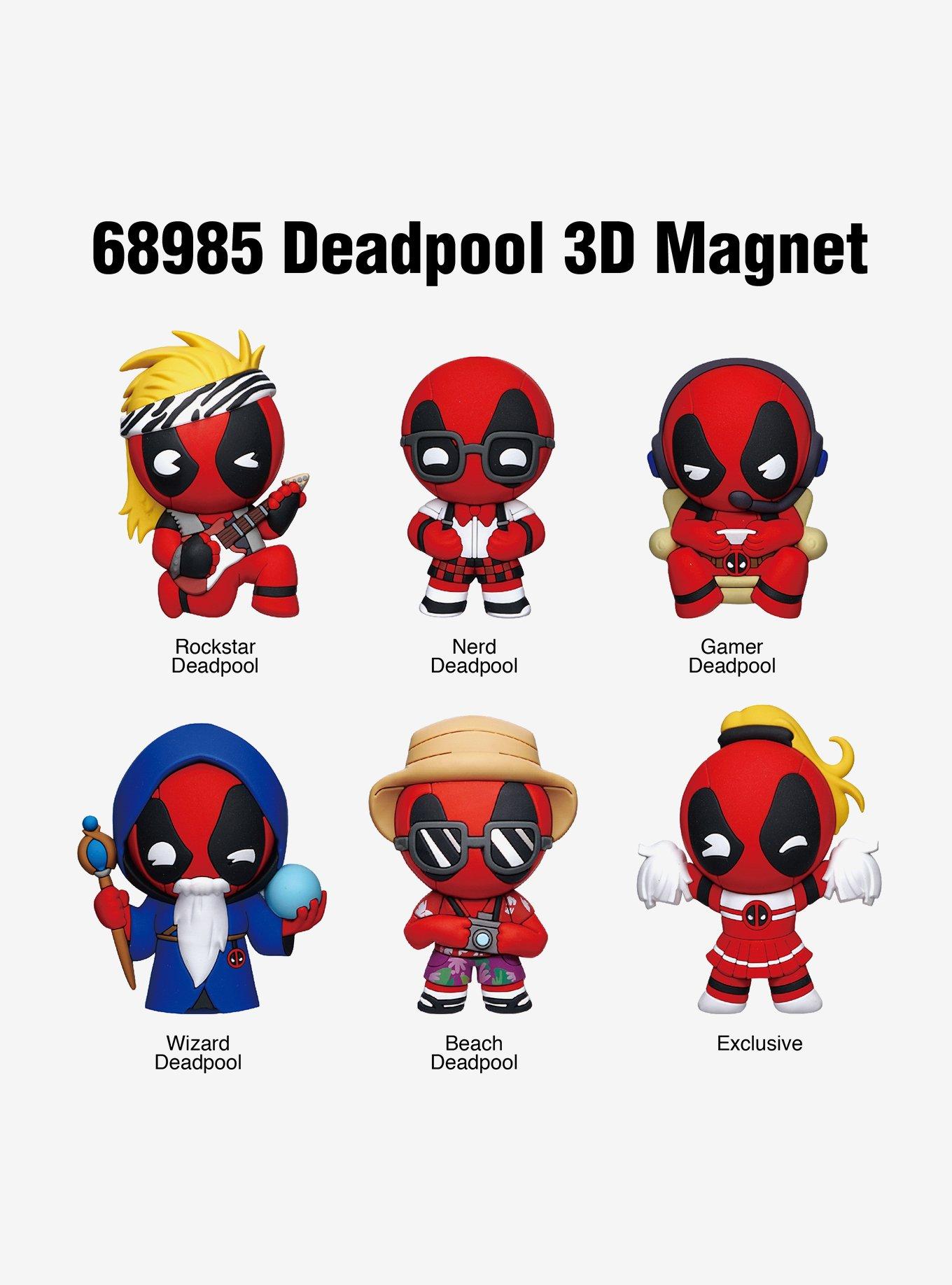 Marvel Deadpool Character Blind Bag Magnet, , hi-res