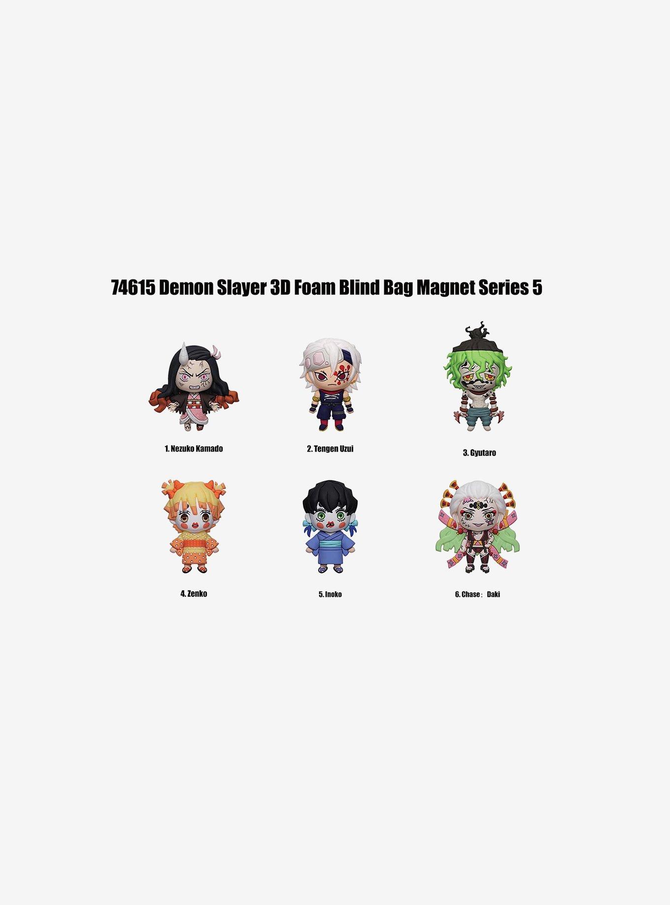 Demon Slayer Characters Series 5 Blind Bag Figural Magnet, , hi-res