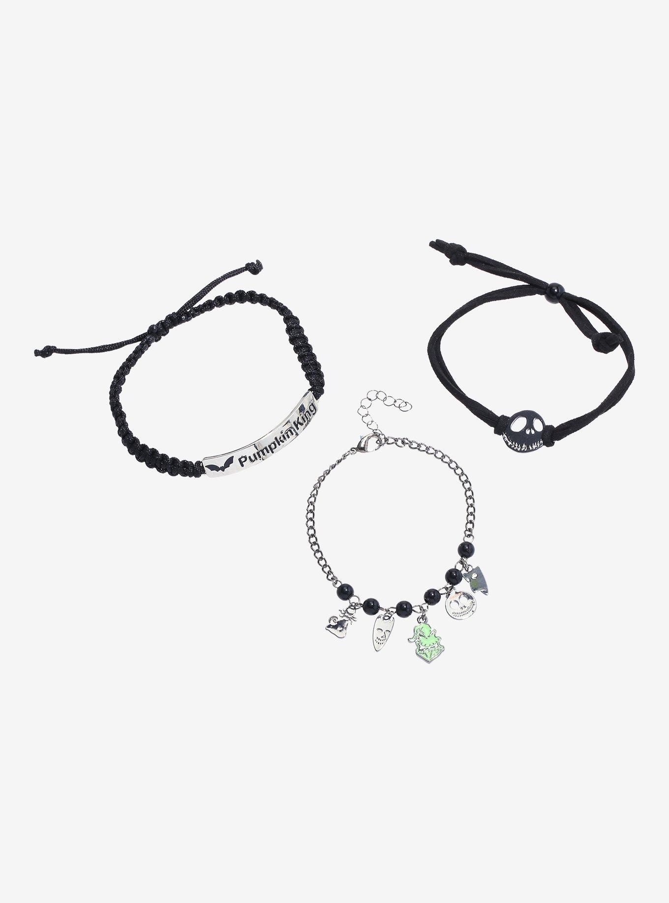The Nightmare Before Christmas Character Bracelet Set, , alternate