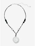 Thorn & Fable Swirl Pendant Cord Necklace, , alternate