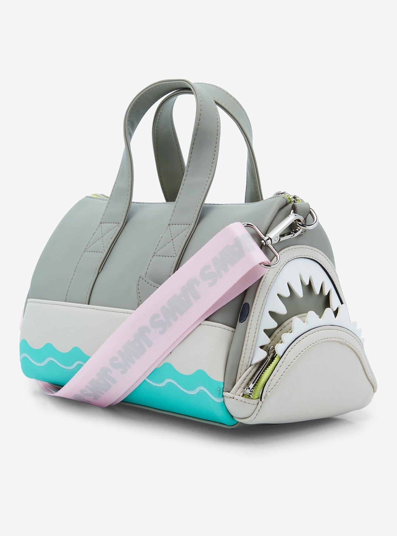 Loungefly Jaws Shark Figural Crossbody Bag, , alternate