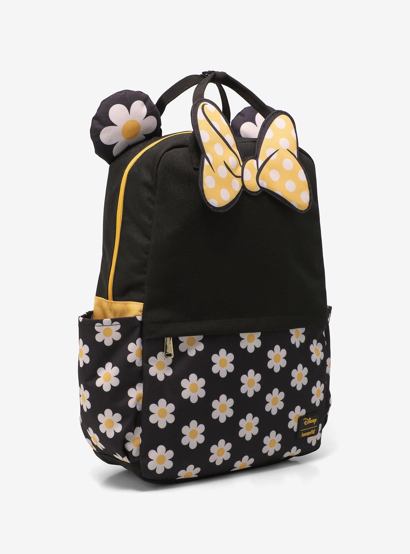 Loungefly Disney Minnie Mouse Flower Nylon Backpack, , hi-res