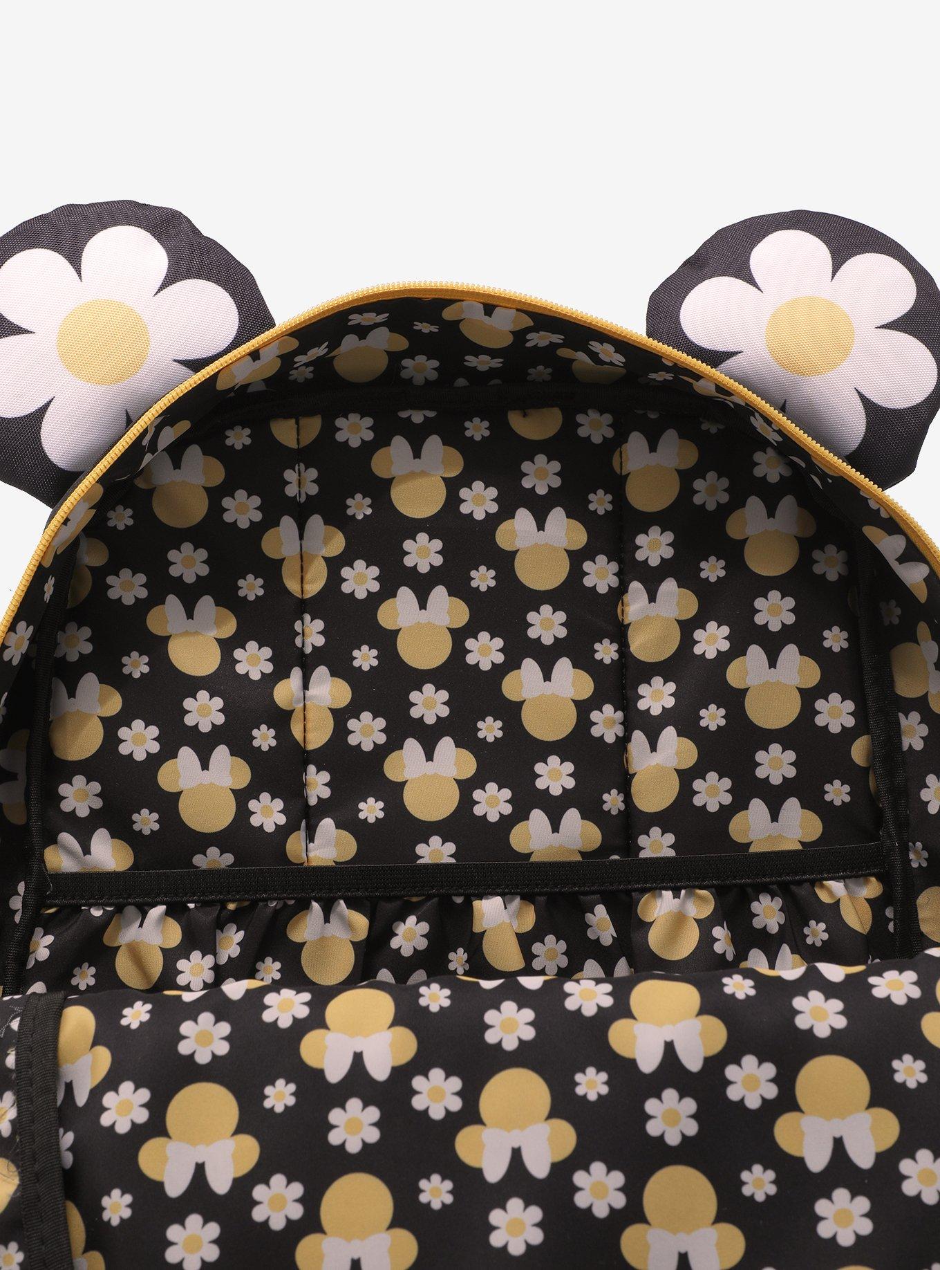 Loungefly Disney Minnie Mouse Flower Nylon Backpack, , alternate