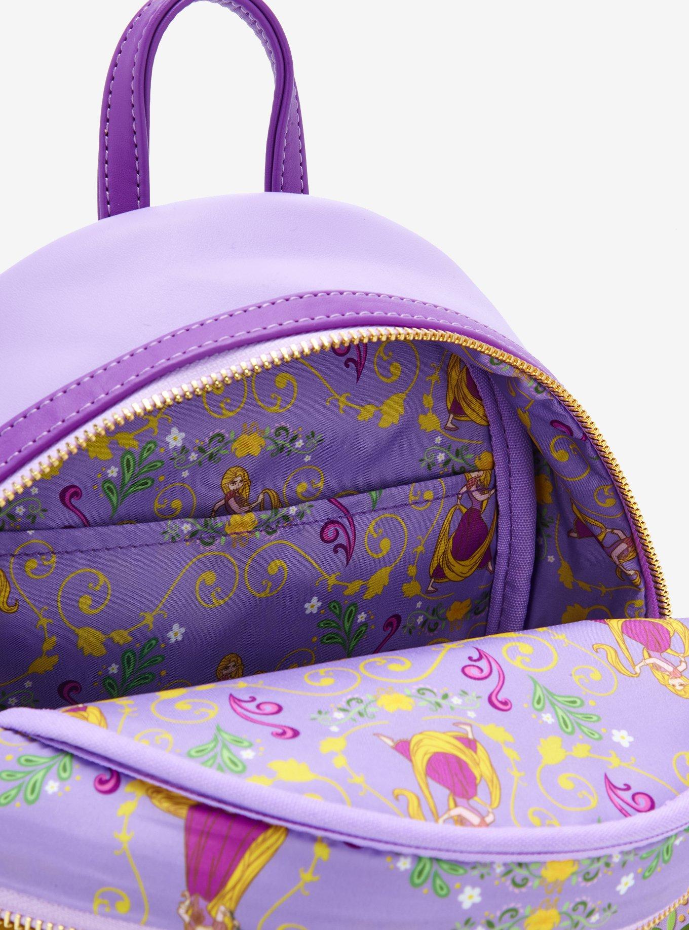 Loungefly Disney Tangled Rapunzel Lenticular Mini Backpack, , alternate