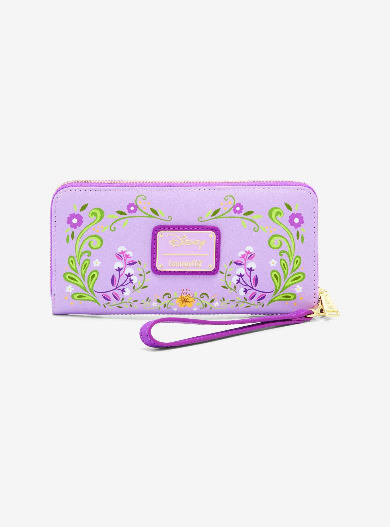 Loungefly Disney Tangled Rapunzel & Flynn Lenticular Tech Wallet, , alternate