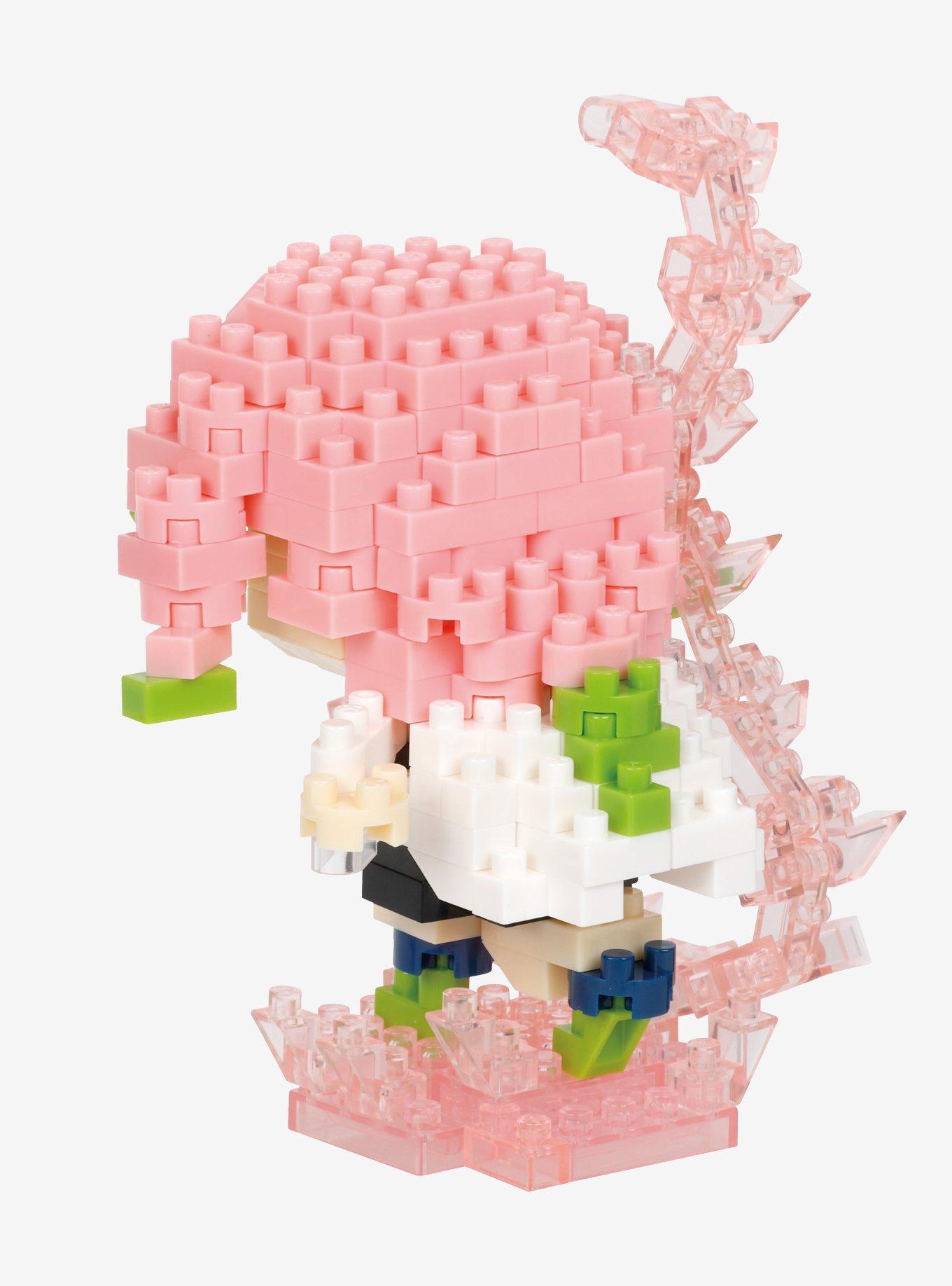 Kawada Demon Slayer: Kimetsu no Yaiba Nanoblock Character Collection Mitsuri Kanroji (Love Breathing) Build Set