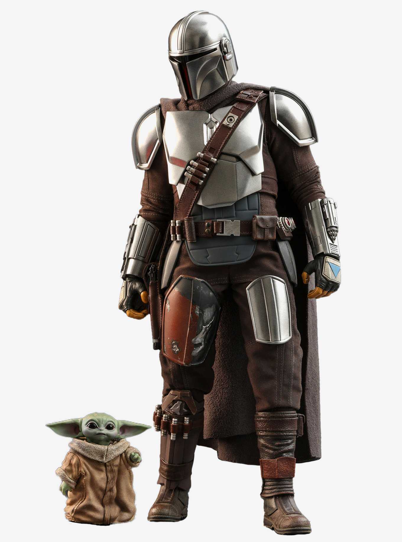 Star Wars The Mandalorian & Child 1:6 Deluxe Action Figure Hot Toys, , hi-res