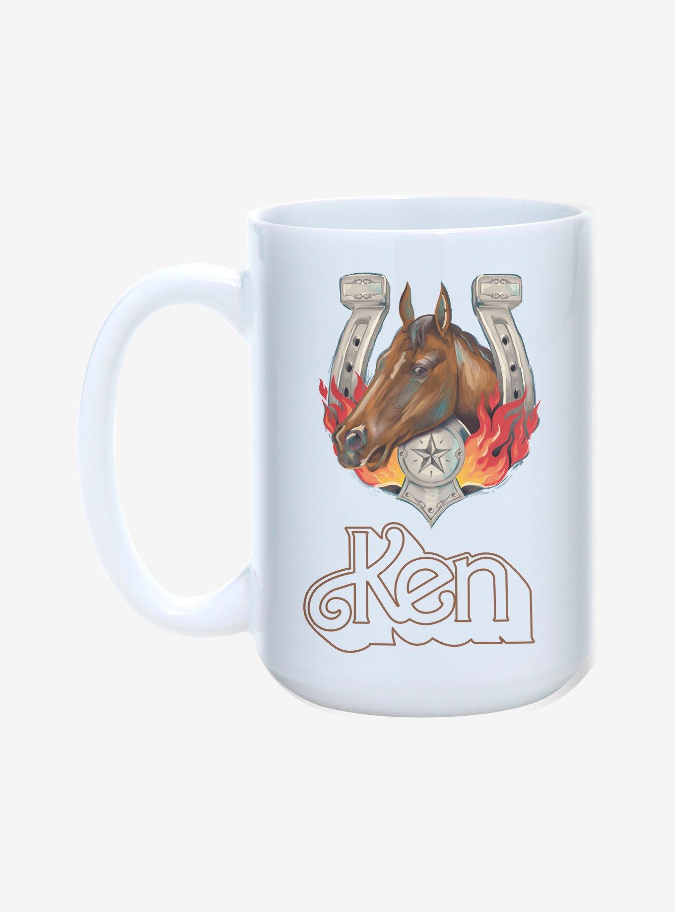 Barbie Ken Horse Mug 15oz