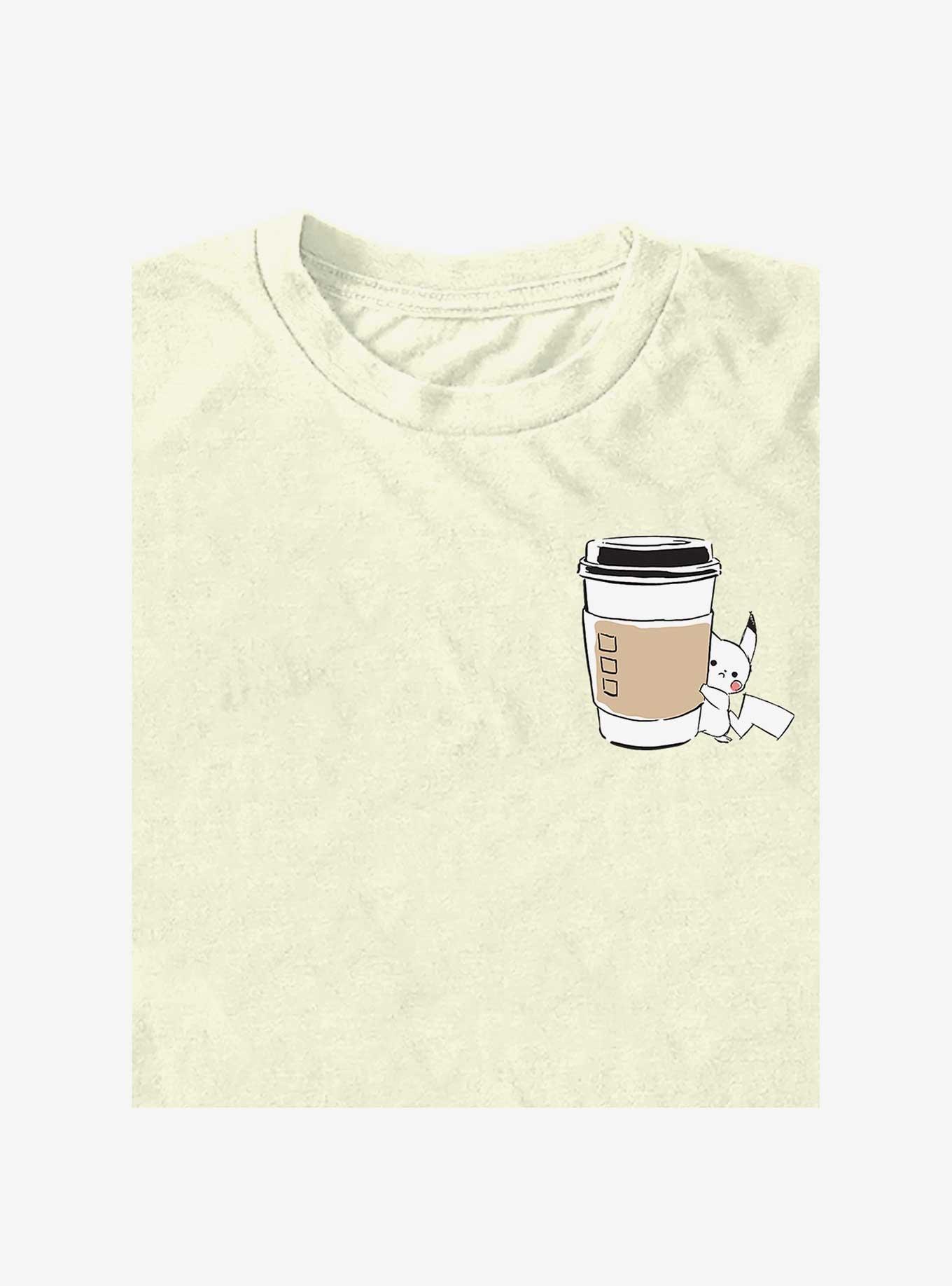 Pokemon Chibi Pikachu Coffee T-Shirt, , hi-res