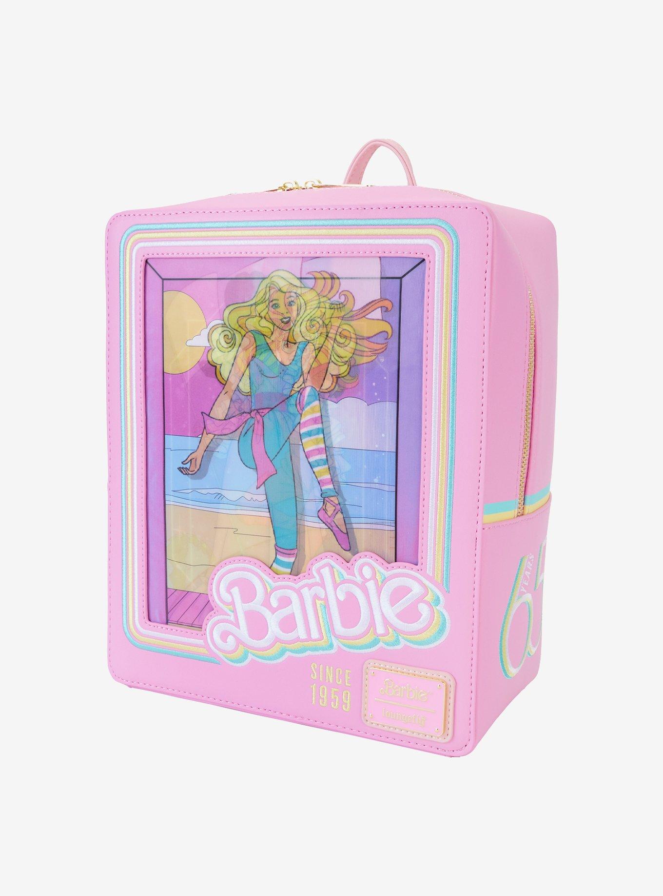 Loungefly Barbie 65th Anniversary Lenticular Mini Backpack, , alternate