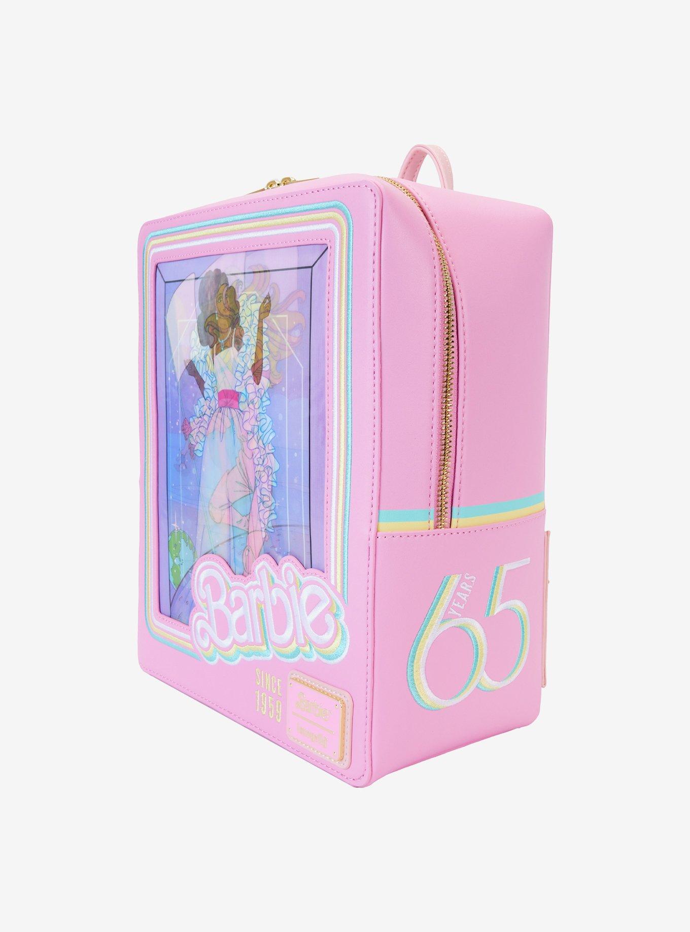Loungefly Barbie 65th Anniversary Lenticular Mini Backpack, , alternate