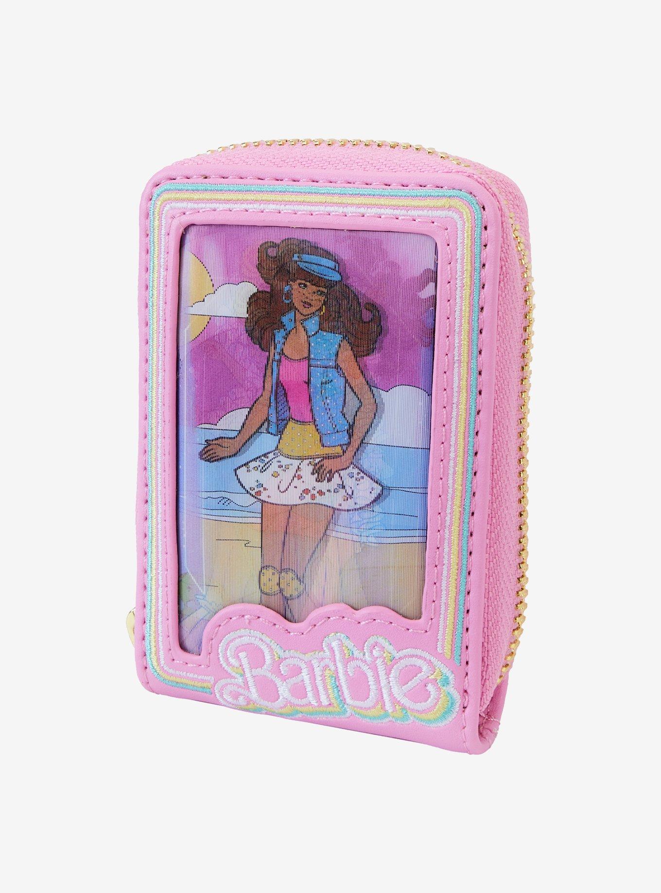 Loungefly Barbie 65th Anniversary Lenticular Accordion Zipper Wallet, , alternate