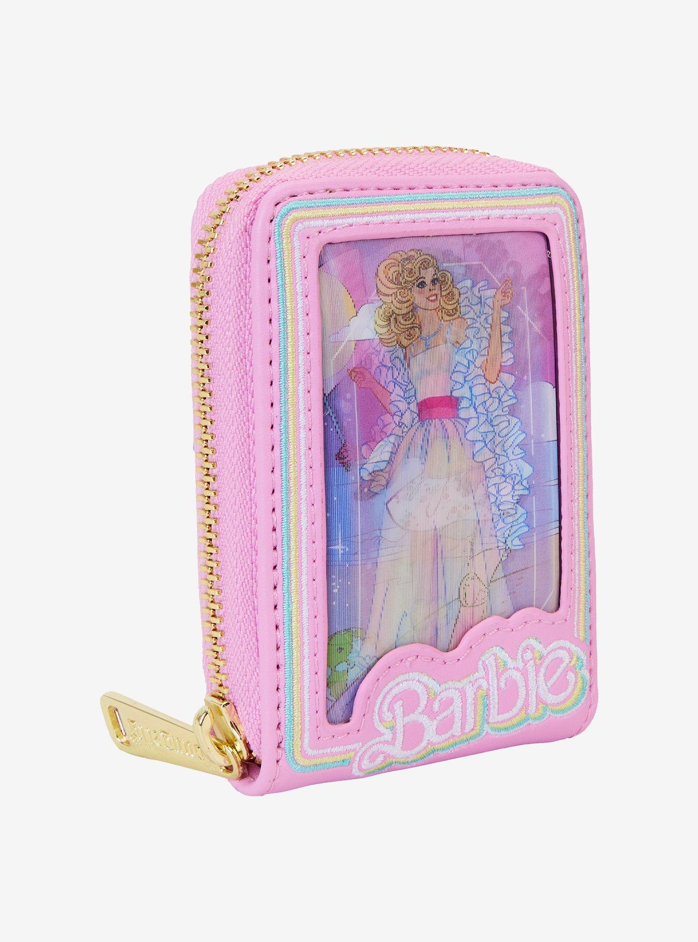 Loungefly Barbie 65th Anniversary Lenticular Accordion Zipper Wallet, , alternate