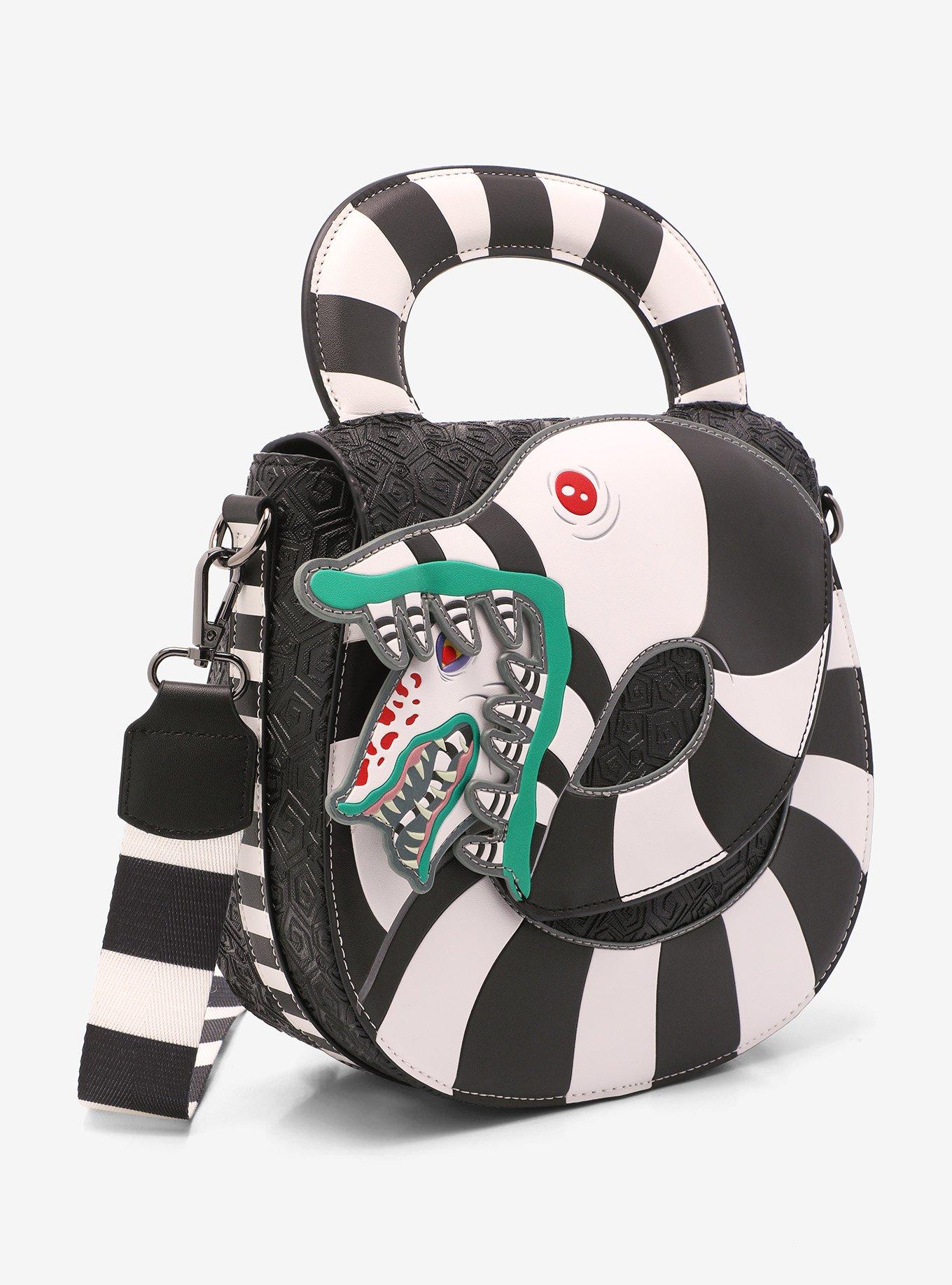 Loungefly Beetlejuice Sandworm Crossbody Bag, , alternate