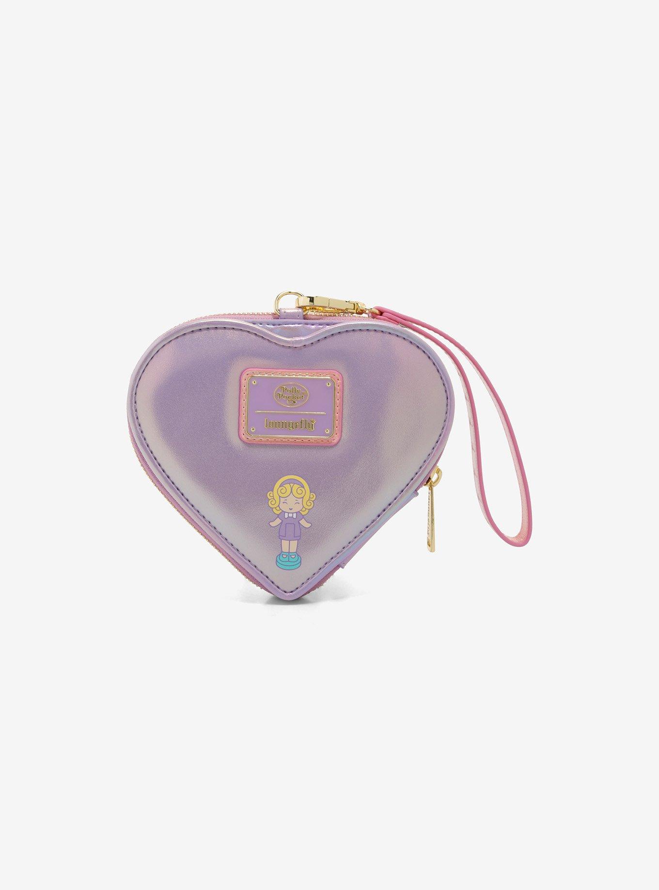 Loungefly Polly Pocket Compact Playset Mini Wallet, , alternate