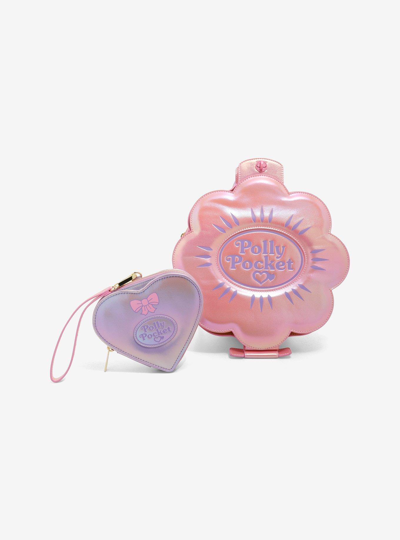 Loungefly Polly Pocket Compact Playset Mini Wallet, , alternate
