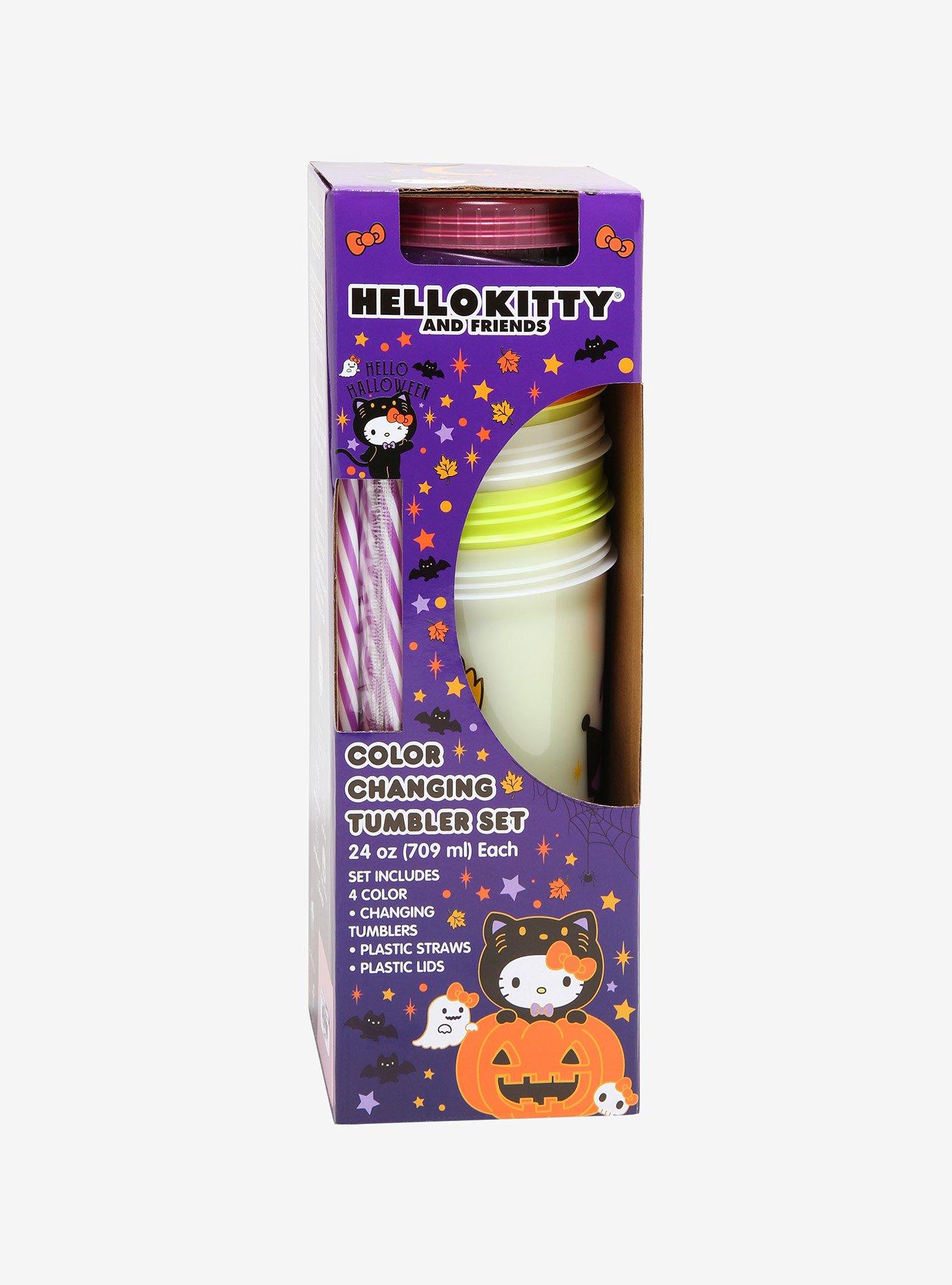 Hello Kitty And Friends Halloween Color-Changing Acrylic Travel Cup Set, , alternate