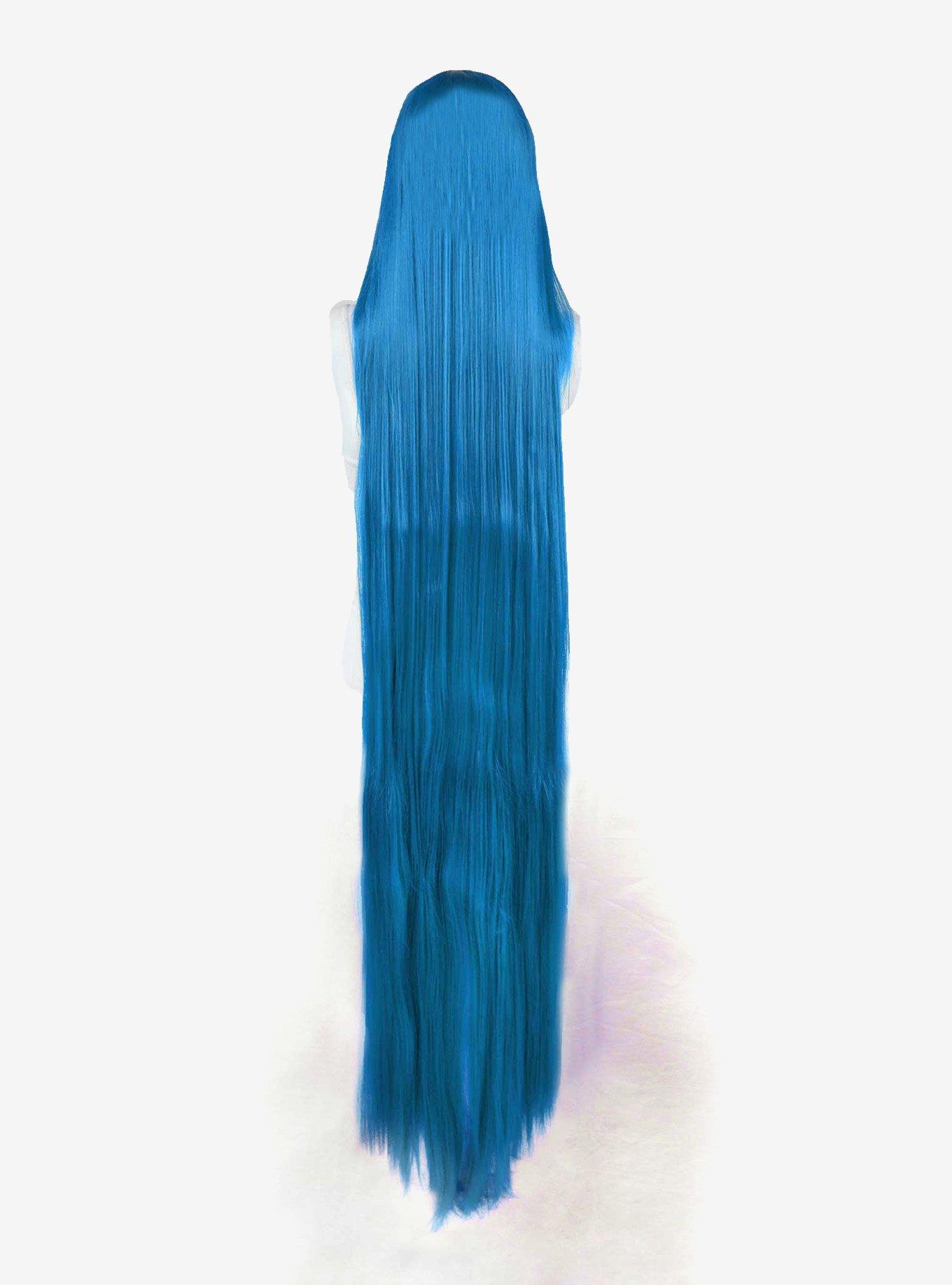 Demeter Teal Blue Mix Wig, , alternate