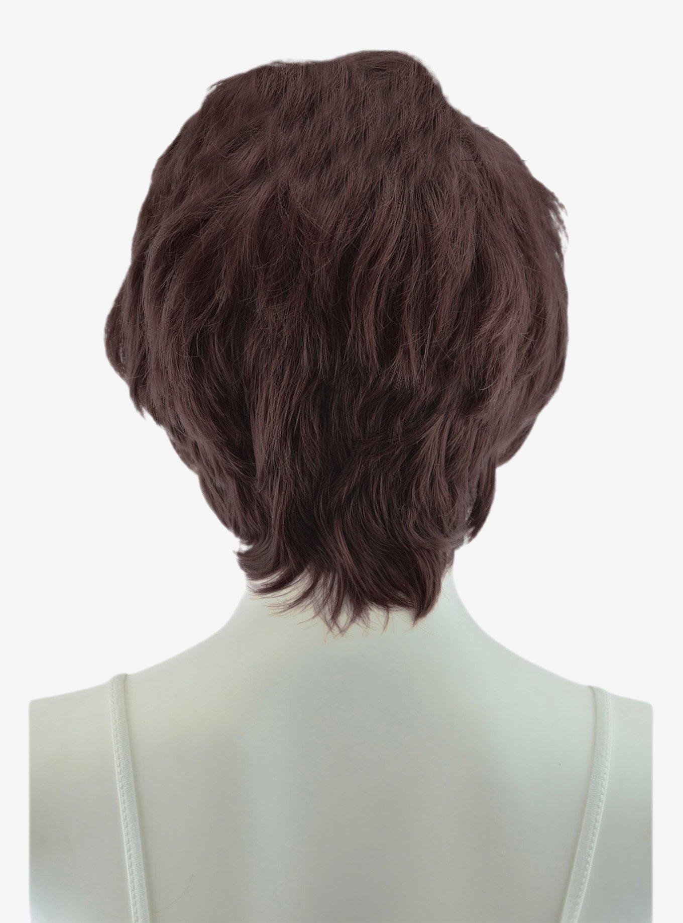 Hermes Medium Brown Wig, , alternate