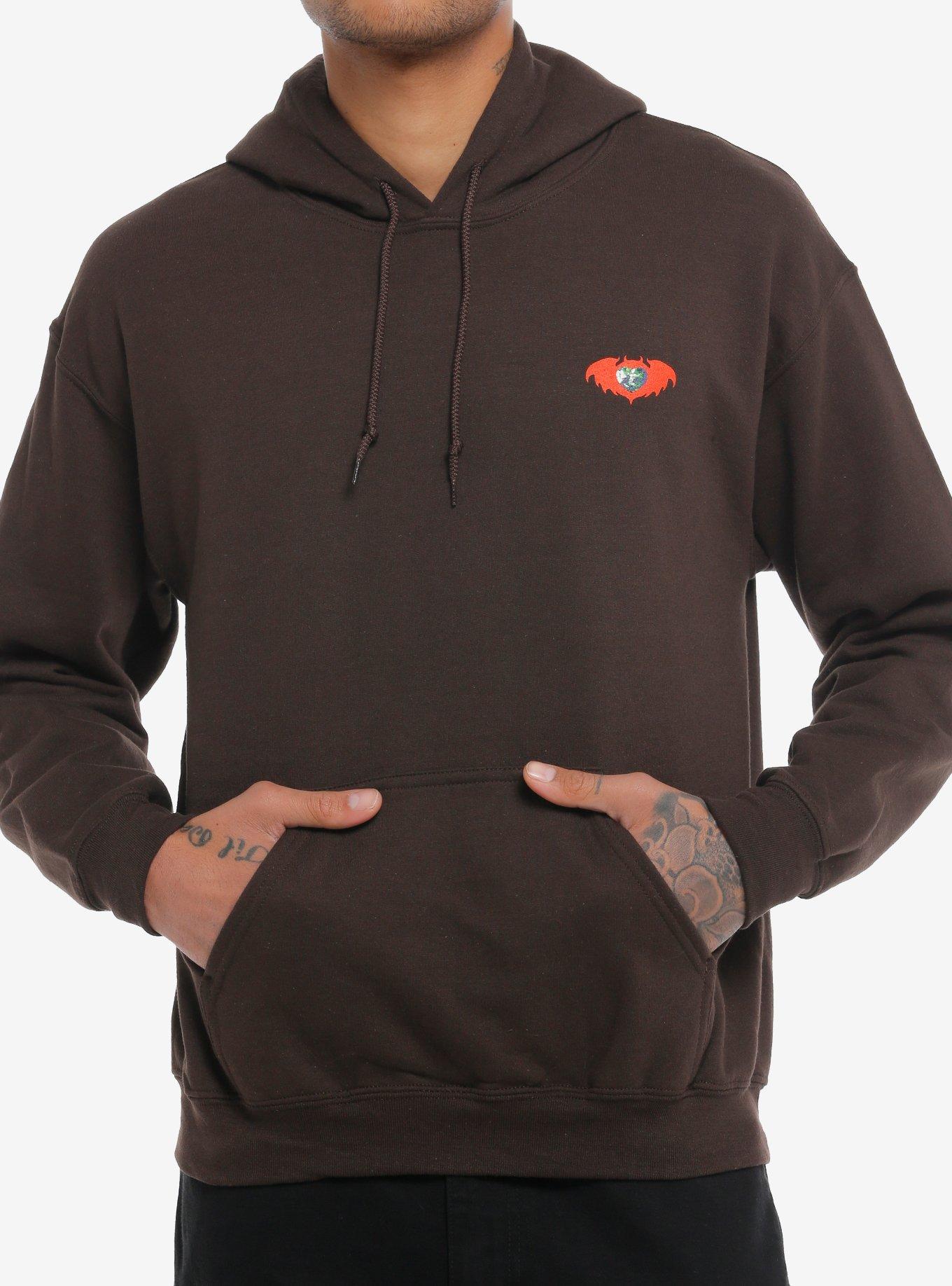 Clandestine Industries No Fate World Hoodie, BROWN, alternate