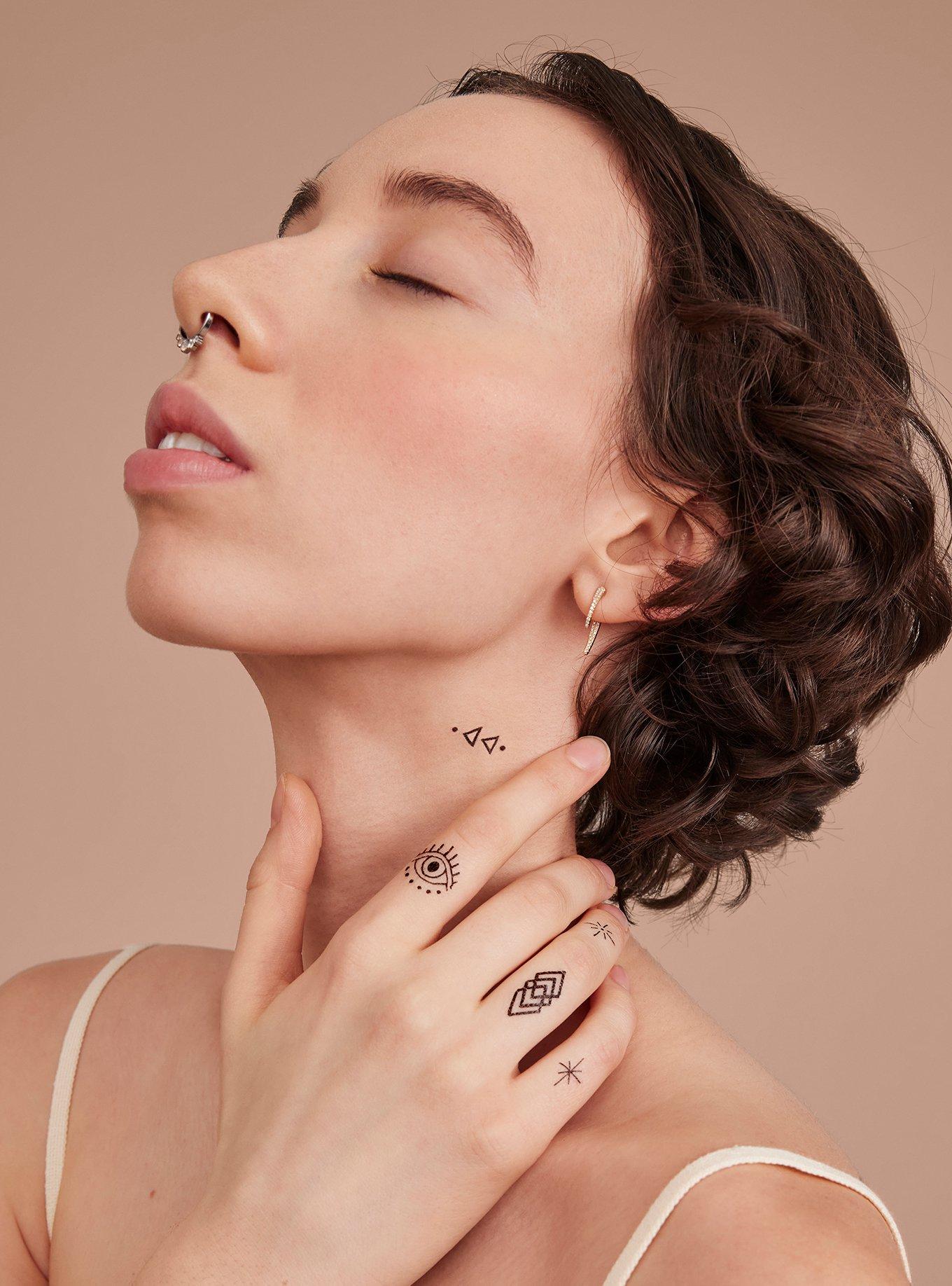INKED By Dani Lil' Tats Temporary Tattoo Set, , alternate