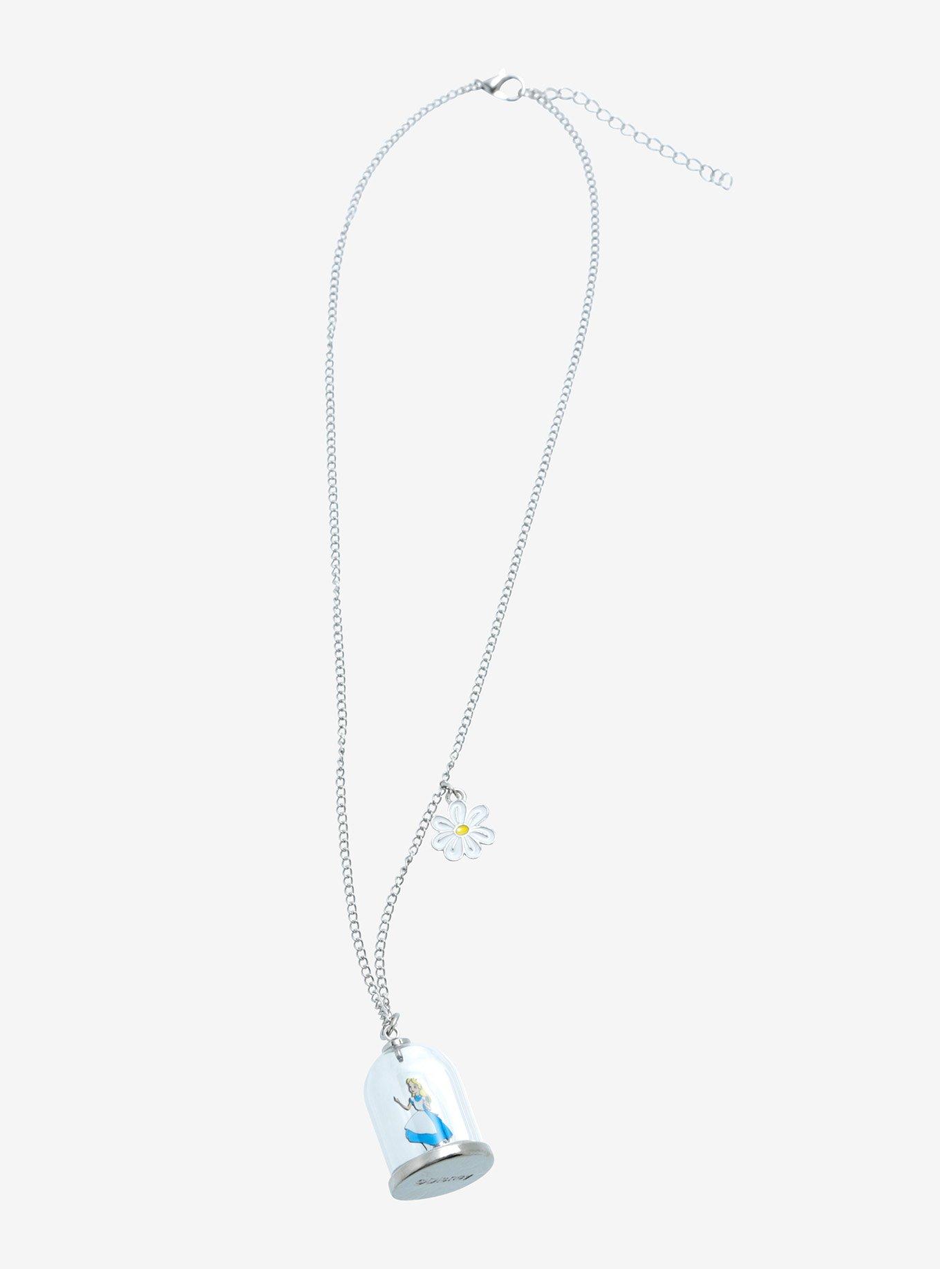 Disney Alice In Wonderland Alice Dome Necklace, , alternate