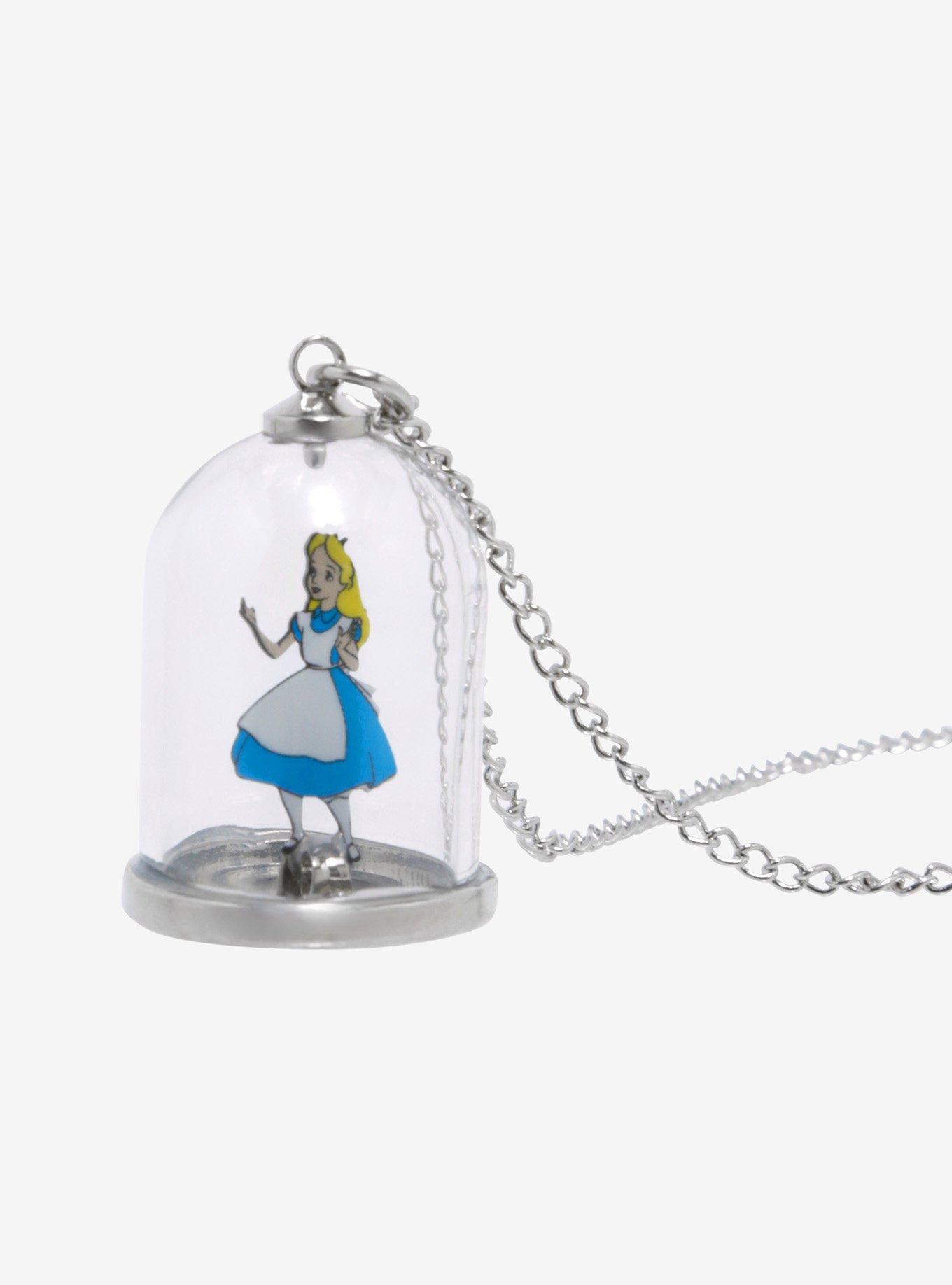 Disney Alice In Wonderland Alice Dome Necklace, , alternate