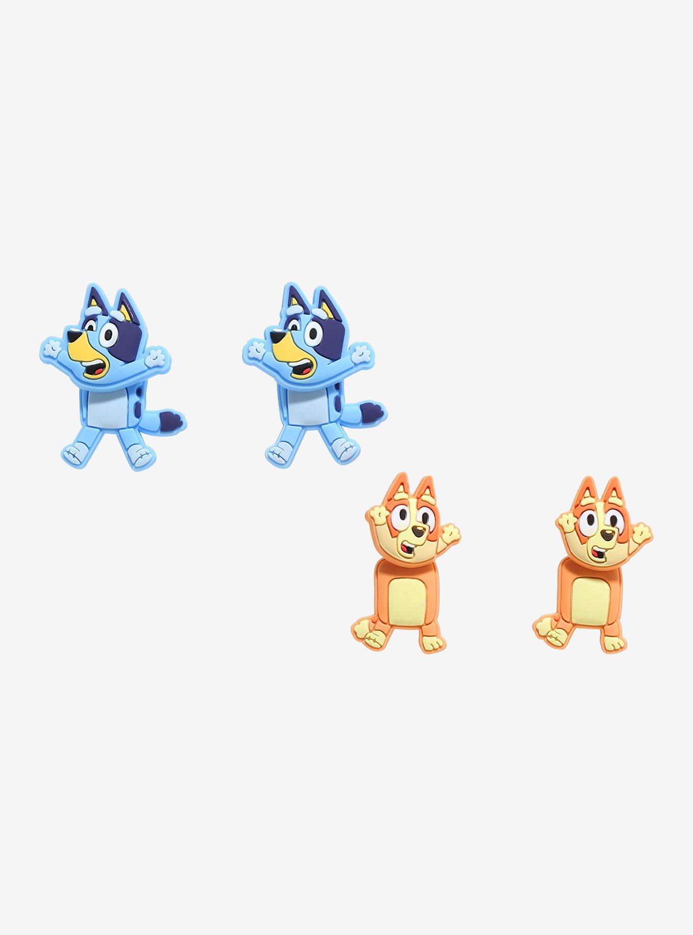Bluey Bingo & Bluey Front/Back Earring Set, , hi-res