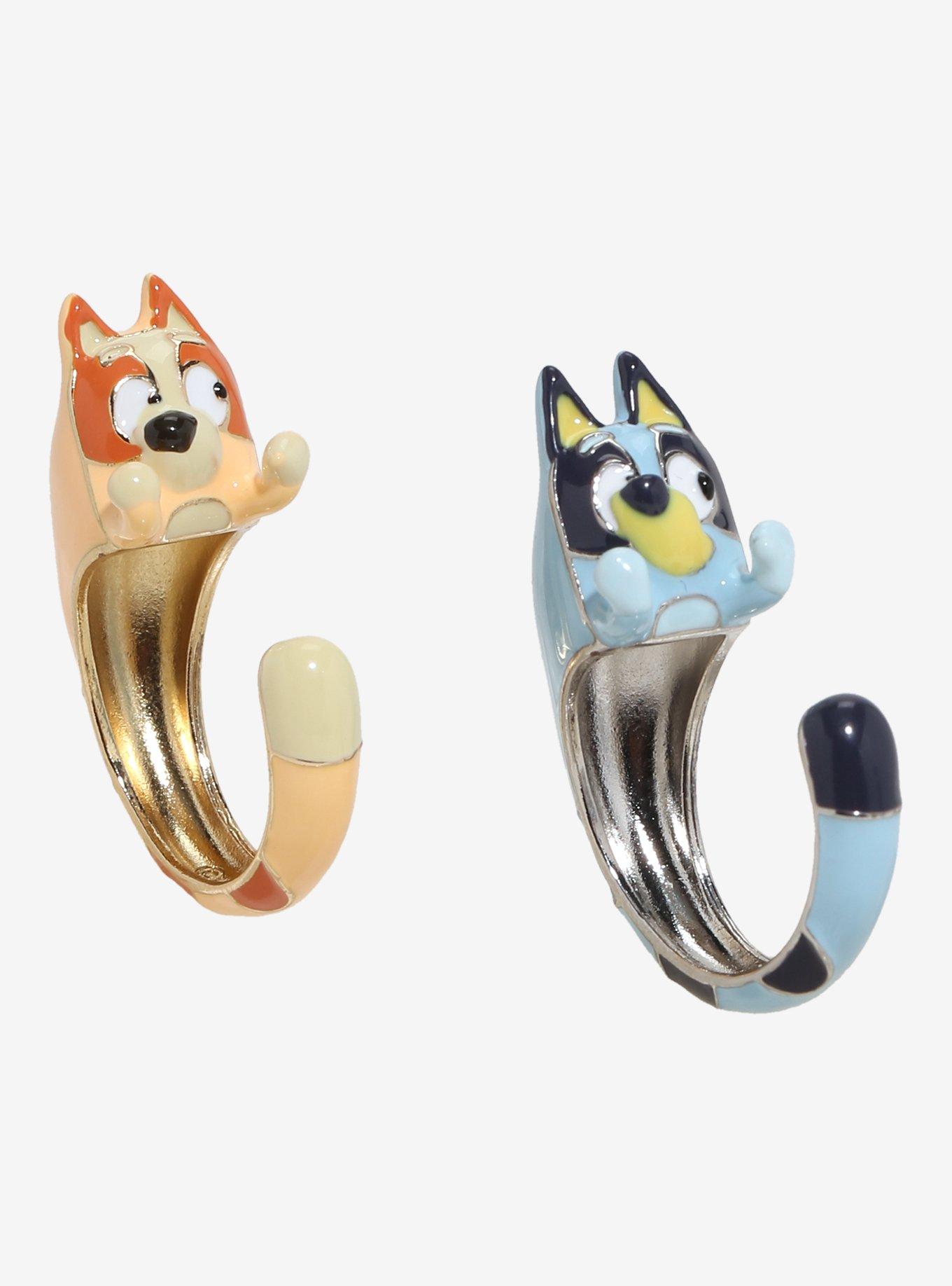 Bluey Wrap Ring Set, , alternate