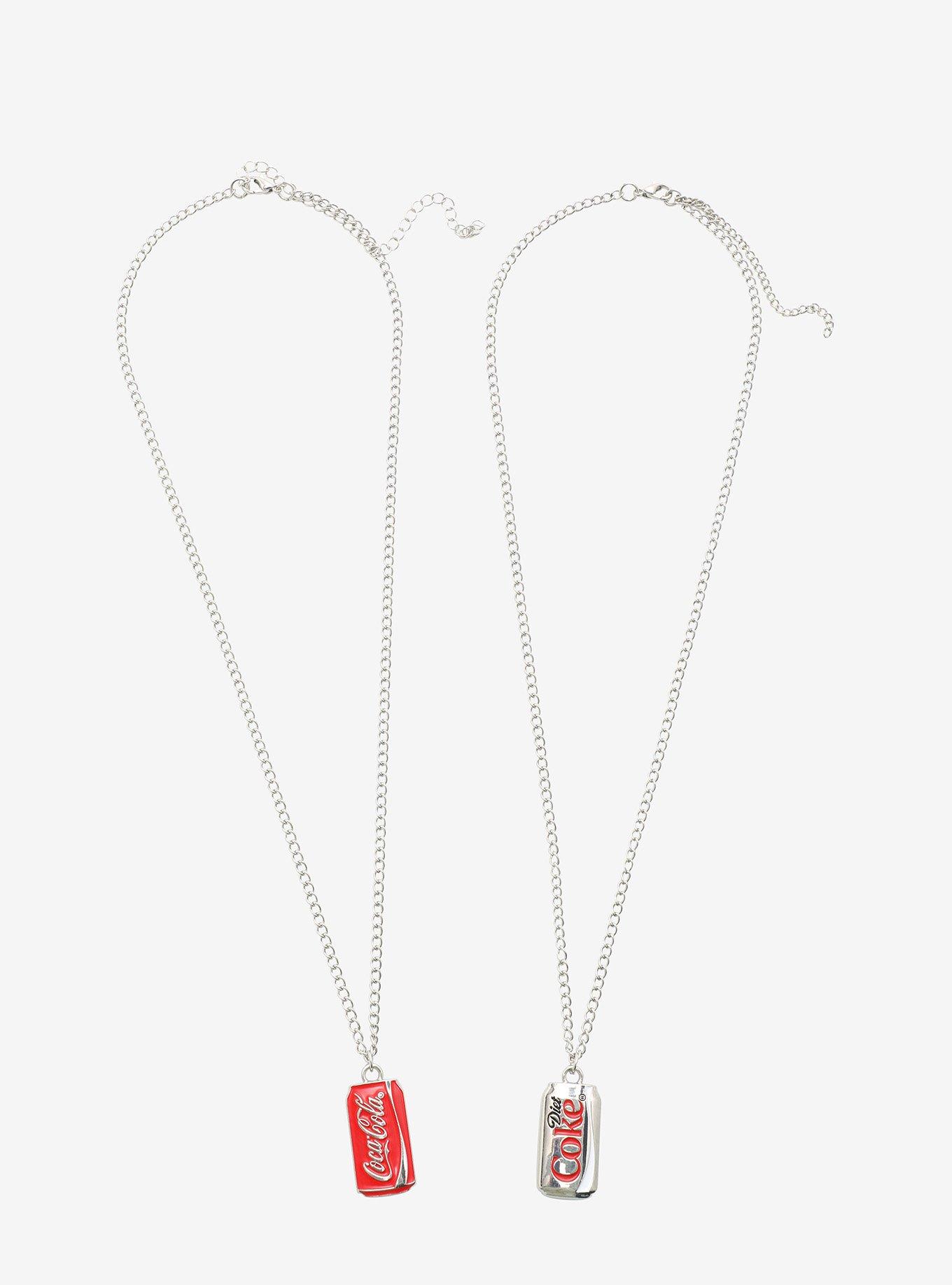Coca-Cola Soda Cans Best Friend Necklace Set, , alternate