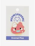 Meowshrooms Pink Enamel Pin — BoxLunch Exclusive, , alternate