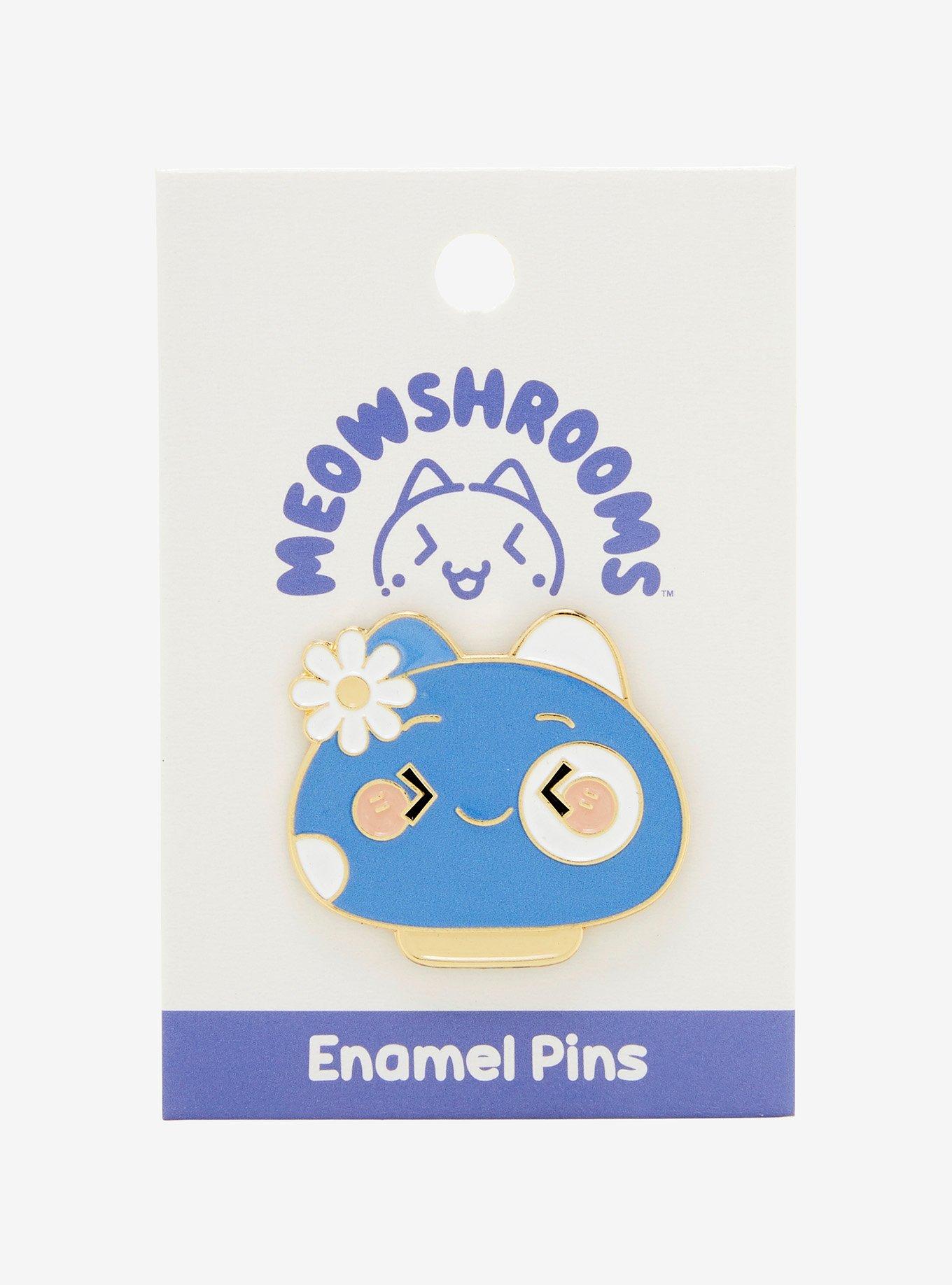 Meowshrooms Blue Enamel Pin — BoxLunch Exclusive