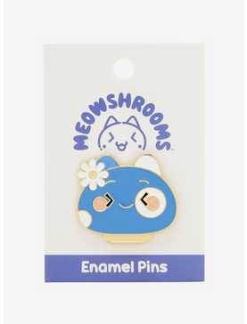 Meowshrooms Blue Enamel Pin — BoxLunch Exclusive, , hi-res