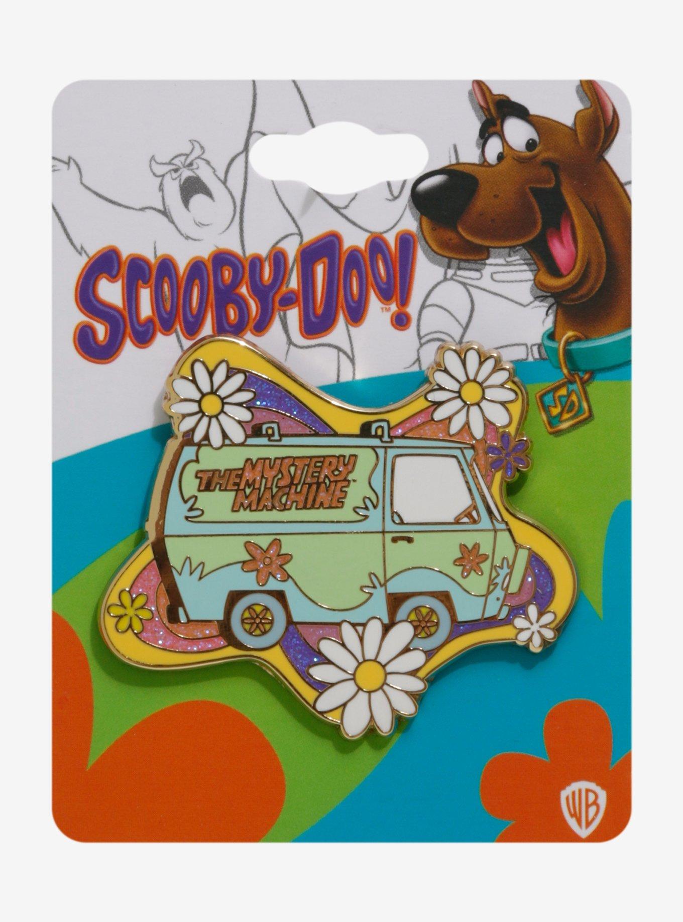 Scooby-Doo! Floral Mystery Machine Enamel Pin - BoxLunch Exclusive, , alternate
