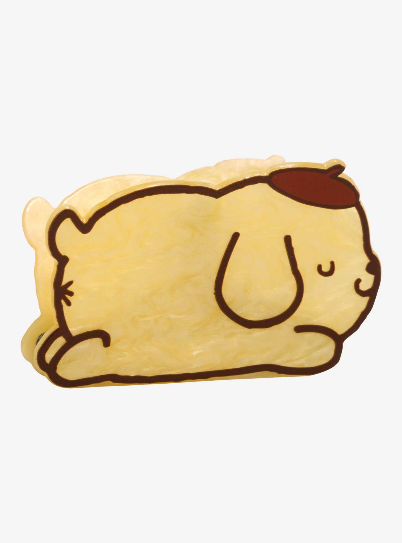 Sanrio Pompompurin Sleeping Figural Claw Clip - BoxLunch Exclusive, , hi-res