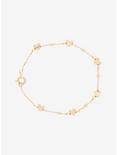 Disney Mickey Mouse Silhouettes Gold Bracelet - BoxLunch Exclusive, , alternate