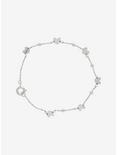Disney Mickey Mouse Silhouettes Silver Bracelet - BoxLunch Exclusive, , alternate