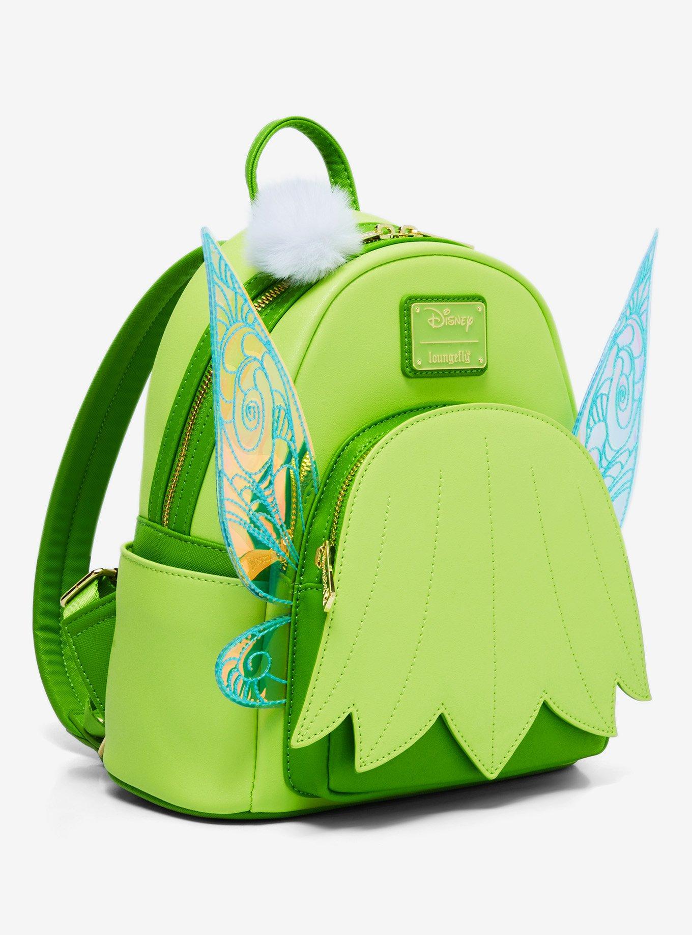 Loungefly Disney Peter Pan Tinker Bell Figural Glow-in-the-Dark Mini Backpack - BoxLunch Exclusive, , alternate