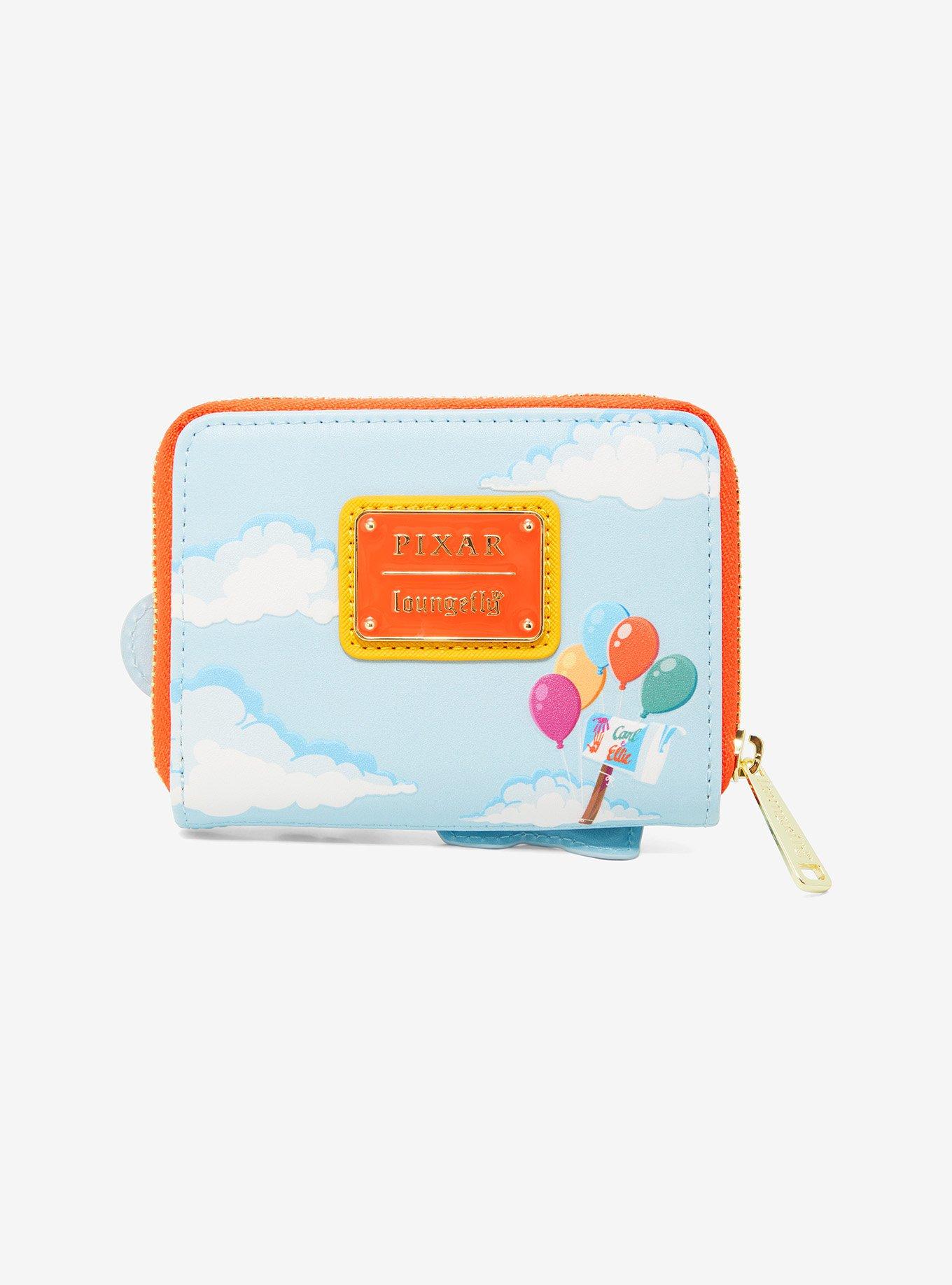 Loungefly Disney Pixar Up Carl & Ellie Balloons Small Zip Wallet - BoxLunch Exclusive, , alternate