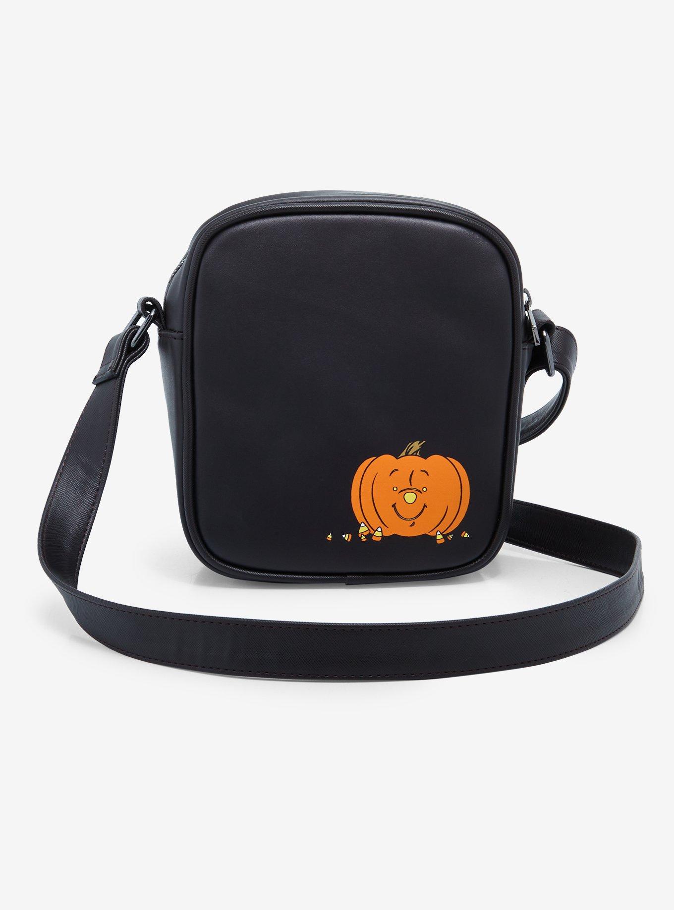 Loungefly Disney Winnie the Pooh Pumpkin Balloon Glow-in-the-Dark Crossbody Bag — BoxLunch Exclusive, , alternate