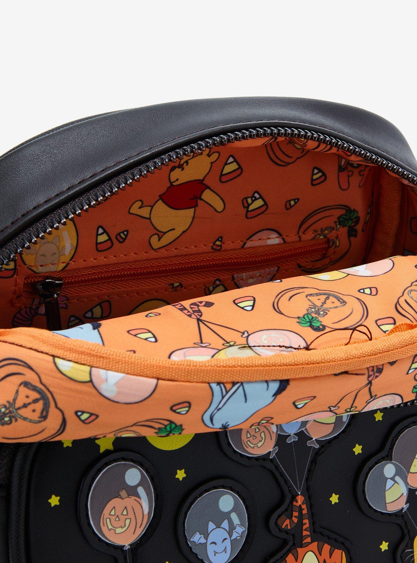 Loungefly Disney Winnie the Pooh Pumpkin Balloon Glow-in-the-Dark Crossbody Bag — BoxLunch Exclusive