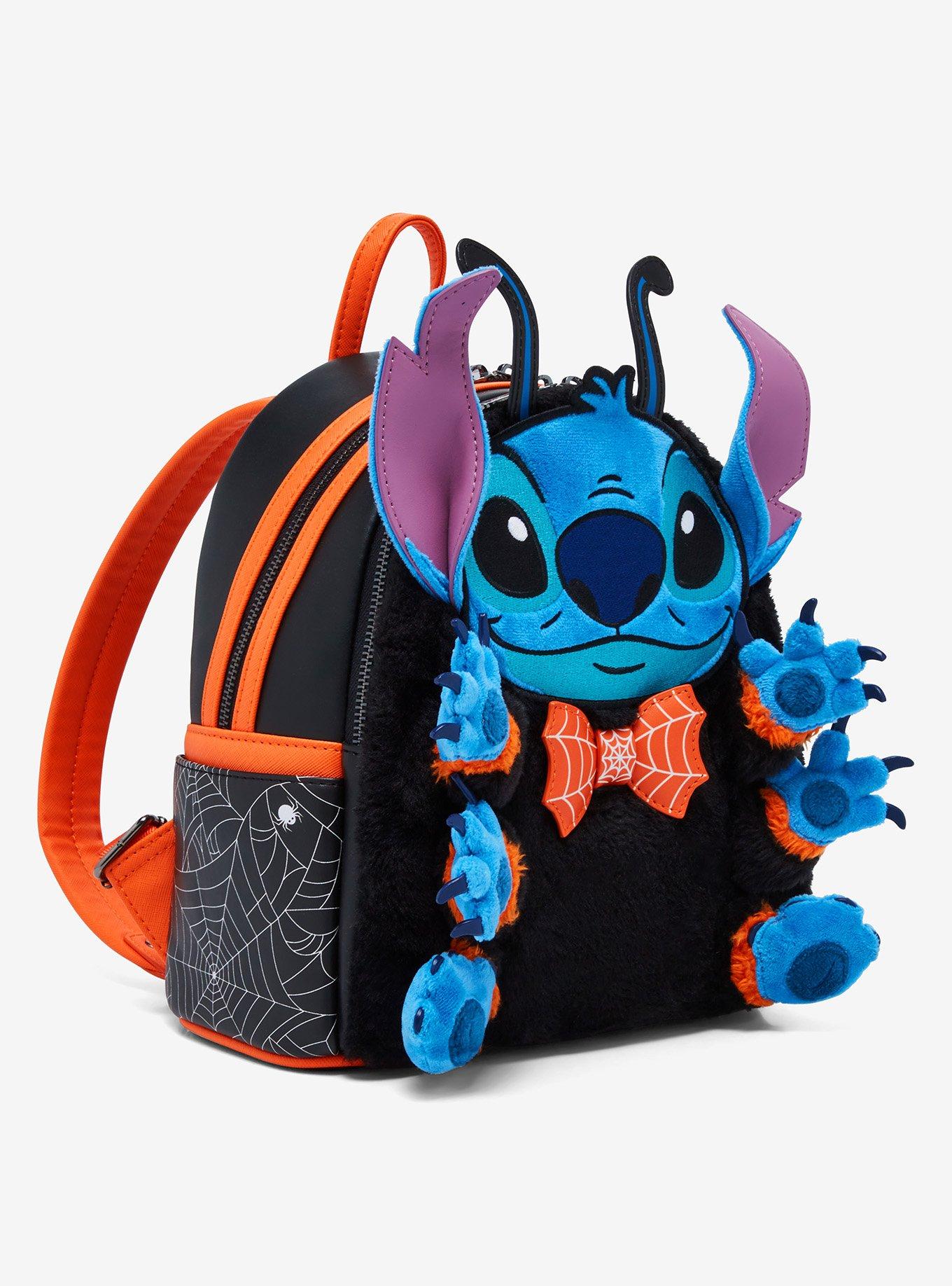 Loungefly Disney Lilo & Stitch Spider Costume Stitch Figural Mini Backpack - BoxLunch Exclusive, , alternate