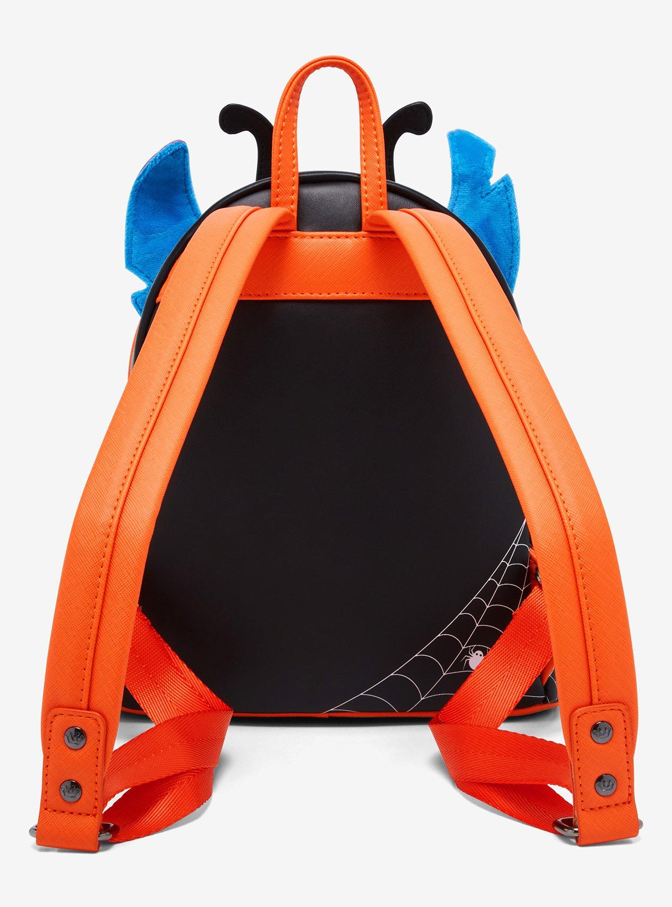 Loungefly Disney Lilo & Stitch Spider Costume Stitch Figural Mini Backpack - BoxLunch Exclusive, , alternate